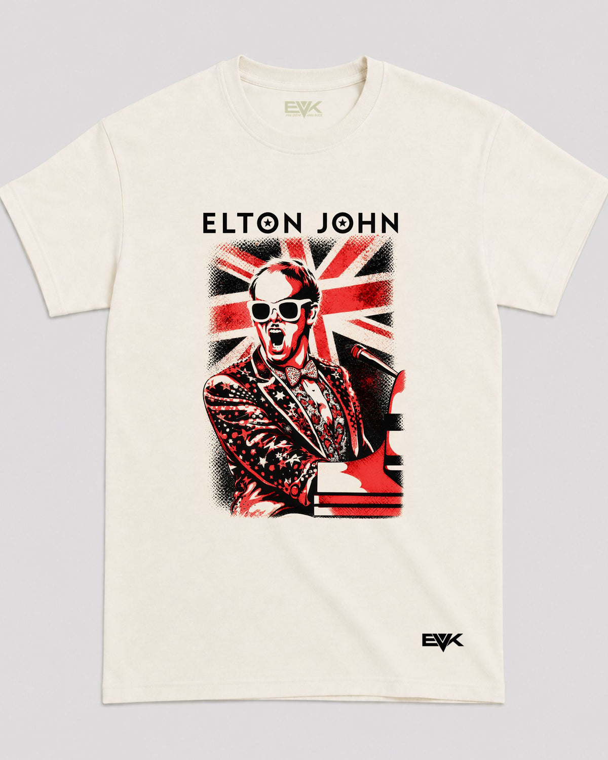 Camiseta Off-White Elton John – Piano