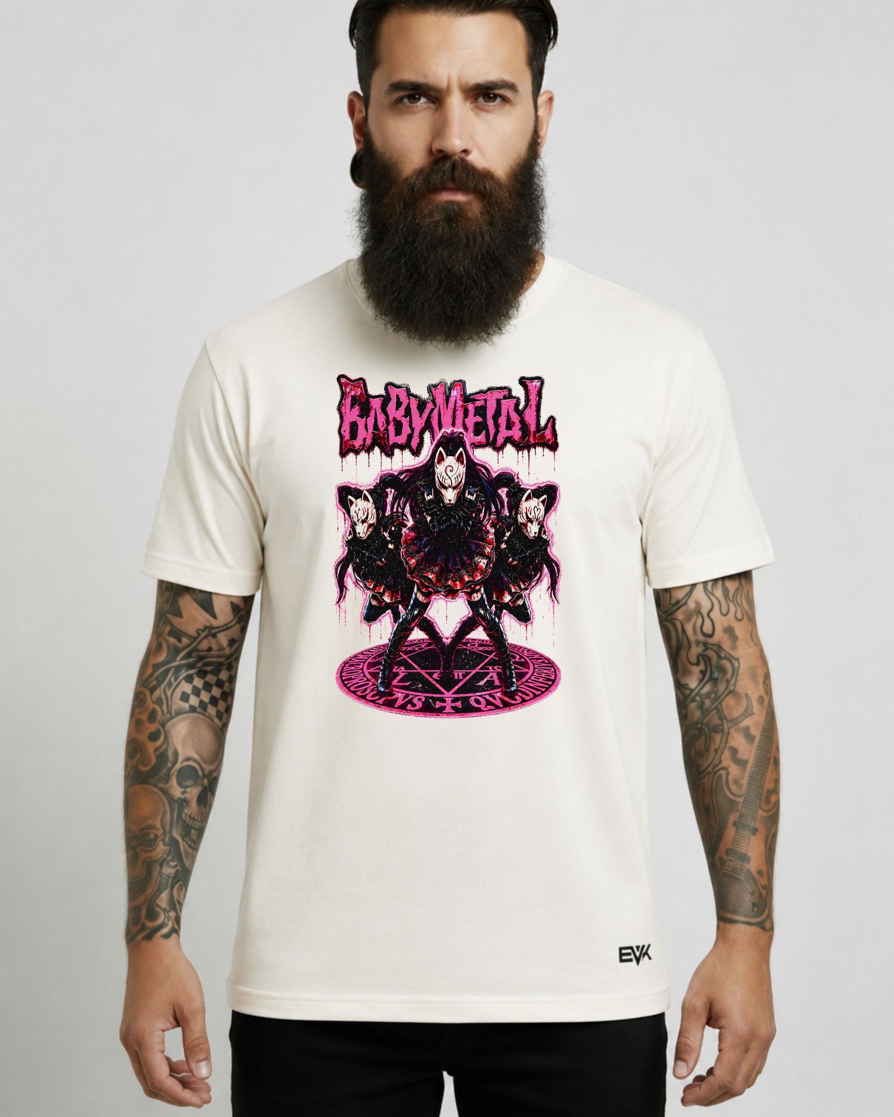 Camiseta Off-White BABYMETAL – Megitsune
