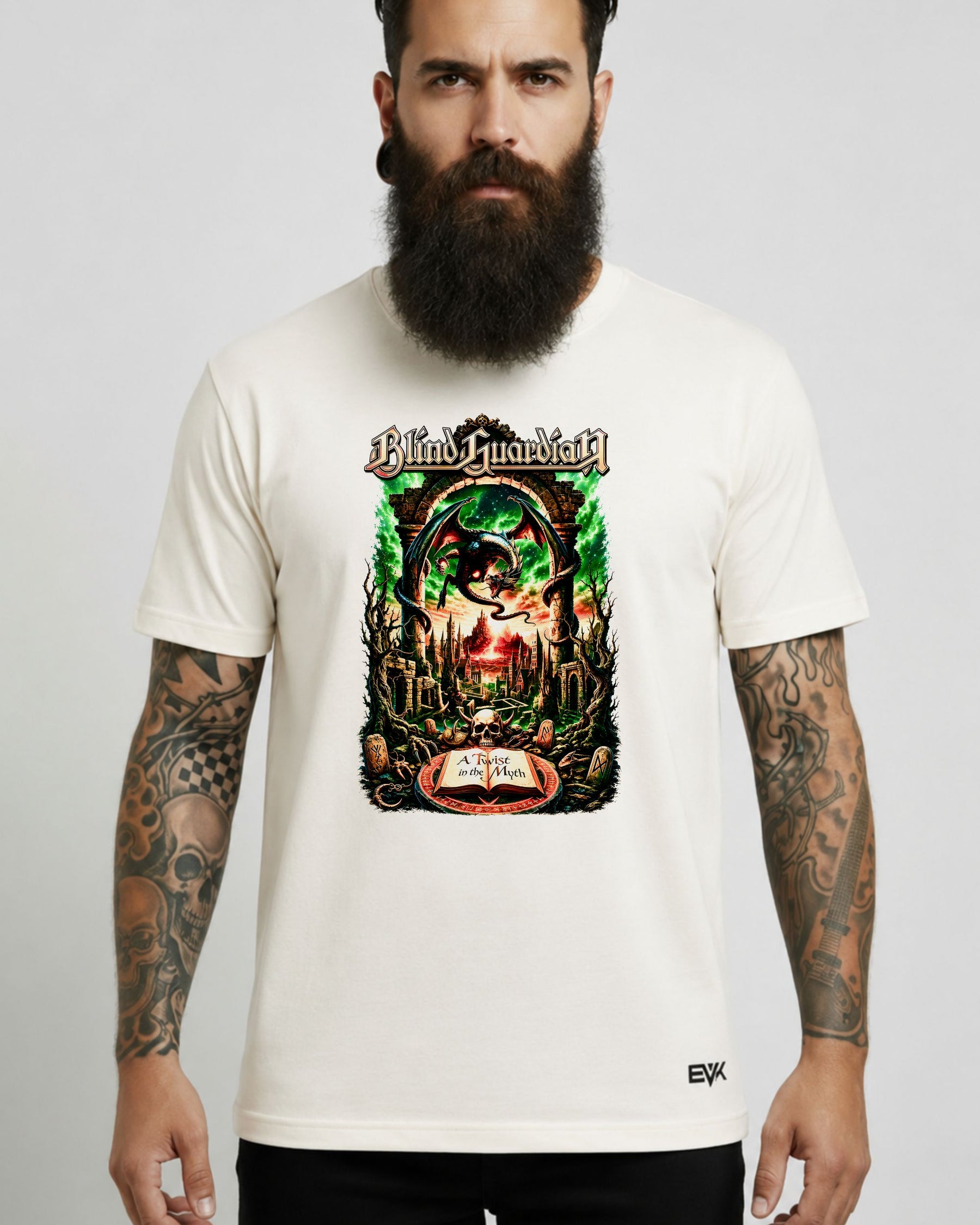 Camiseta Off-White Blind Guardian – A Twist in the Myth