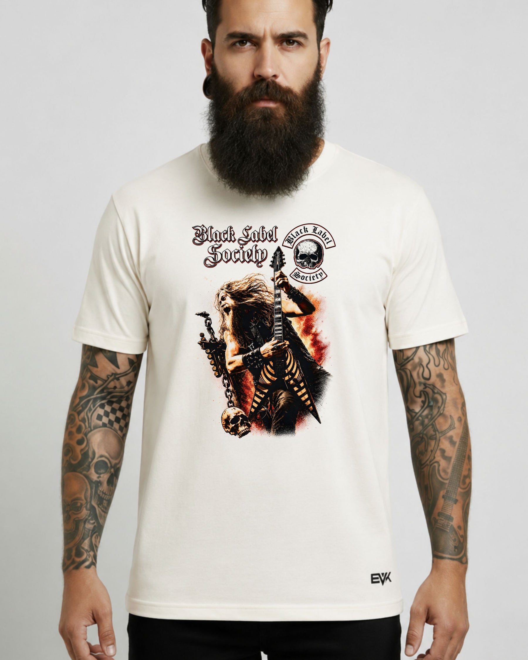 Camiseta Off-White Black Label Society – Zakk