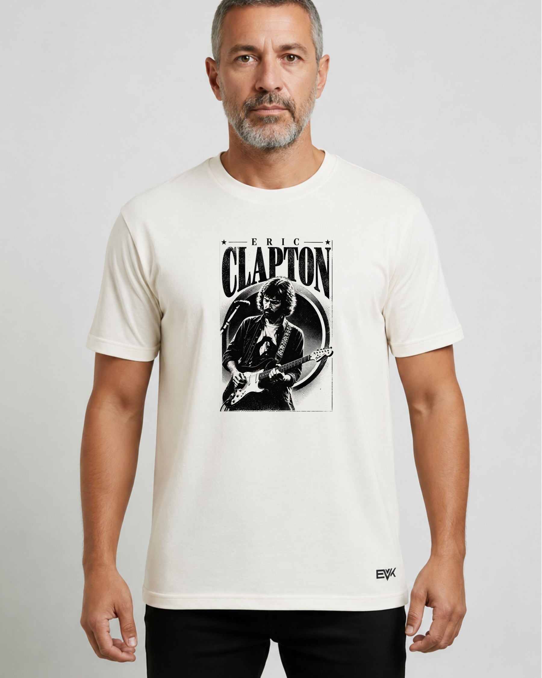 Camiseta Off-White Eric Clapton – Black and White