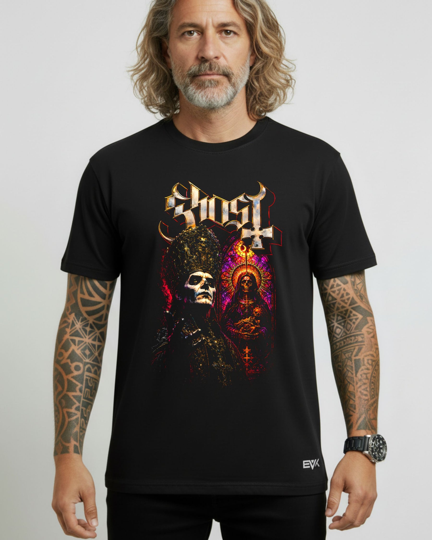 Camiseta Ghost – Stained Glass
