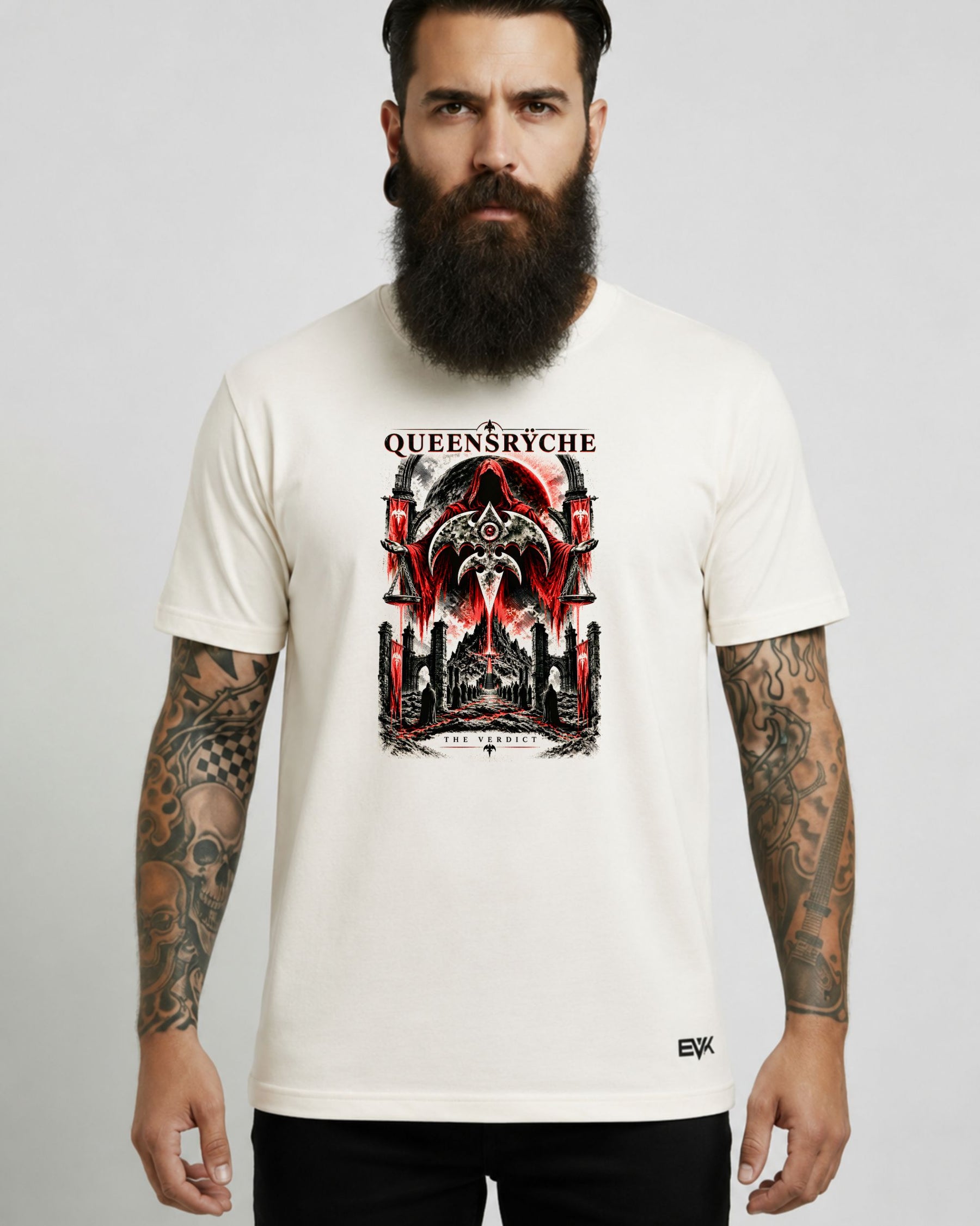 Camiseta Off-White Queensrÿche – The Verdict