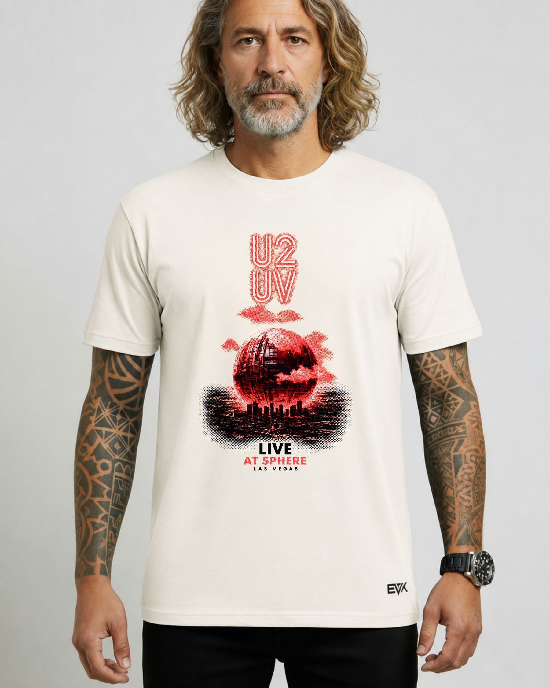 Camiseta Off-White U2 – Live At Sphere