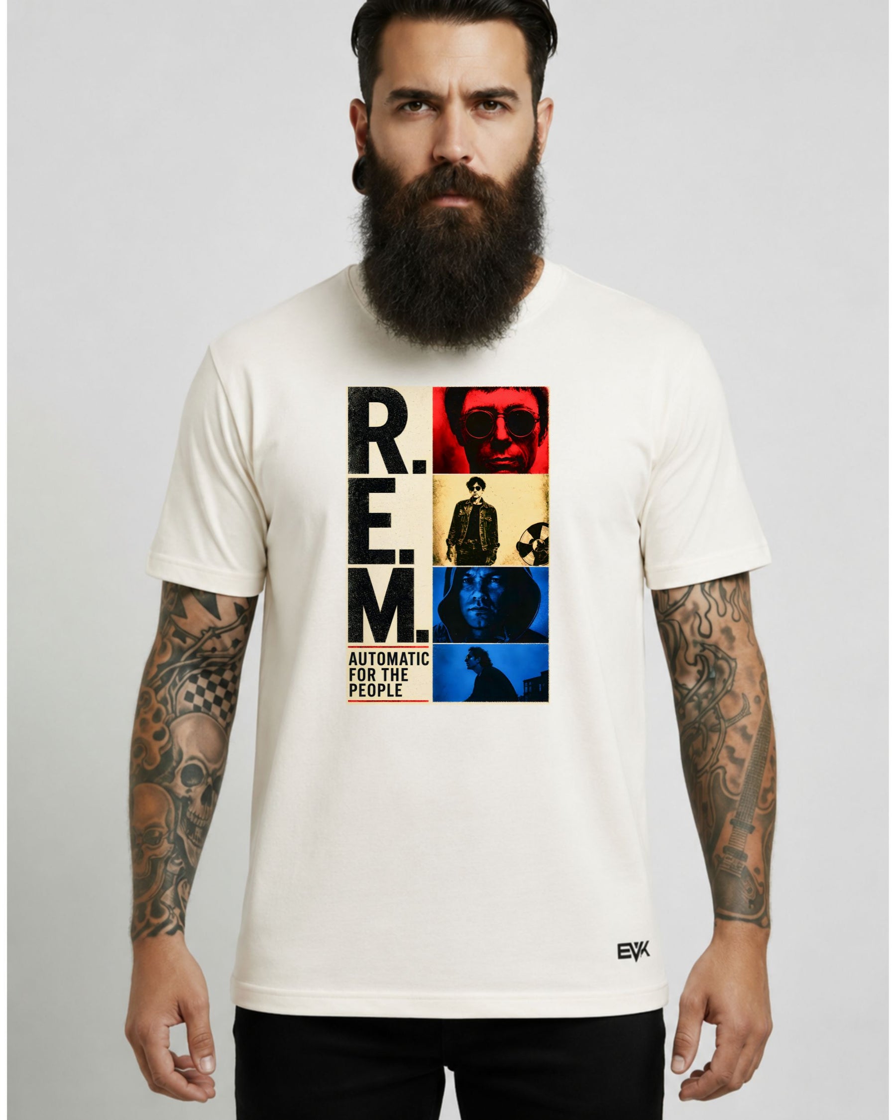 Camiseta Off-White R.E.M. – Automatic for the People