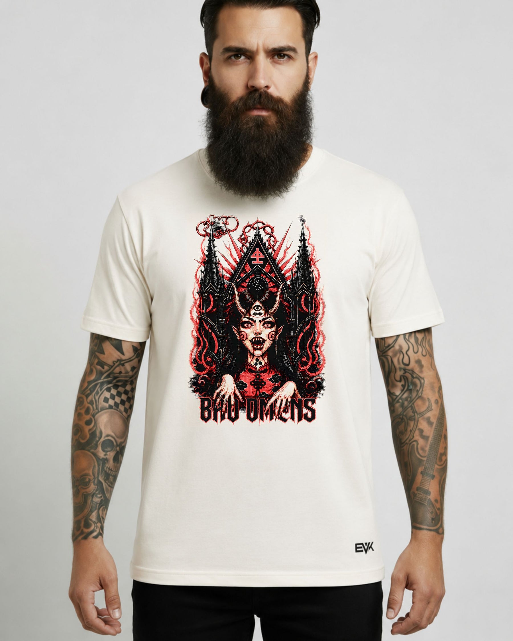 Camiseta Off-White Bad Omens – The Death of Peace of Mind