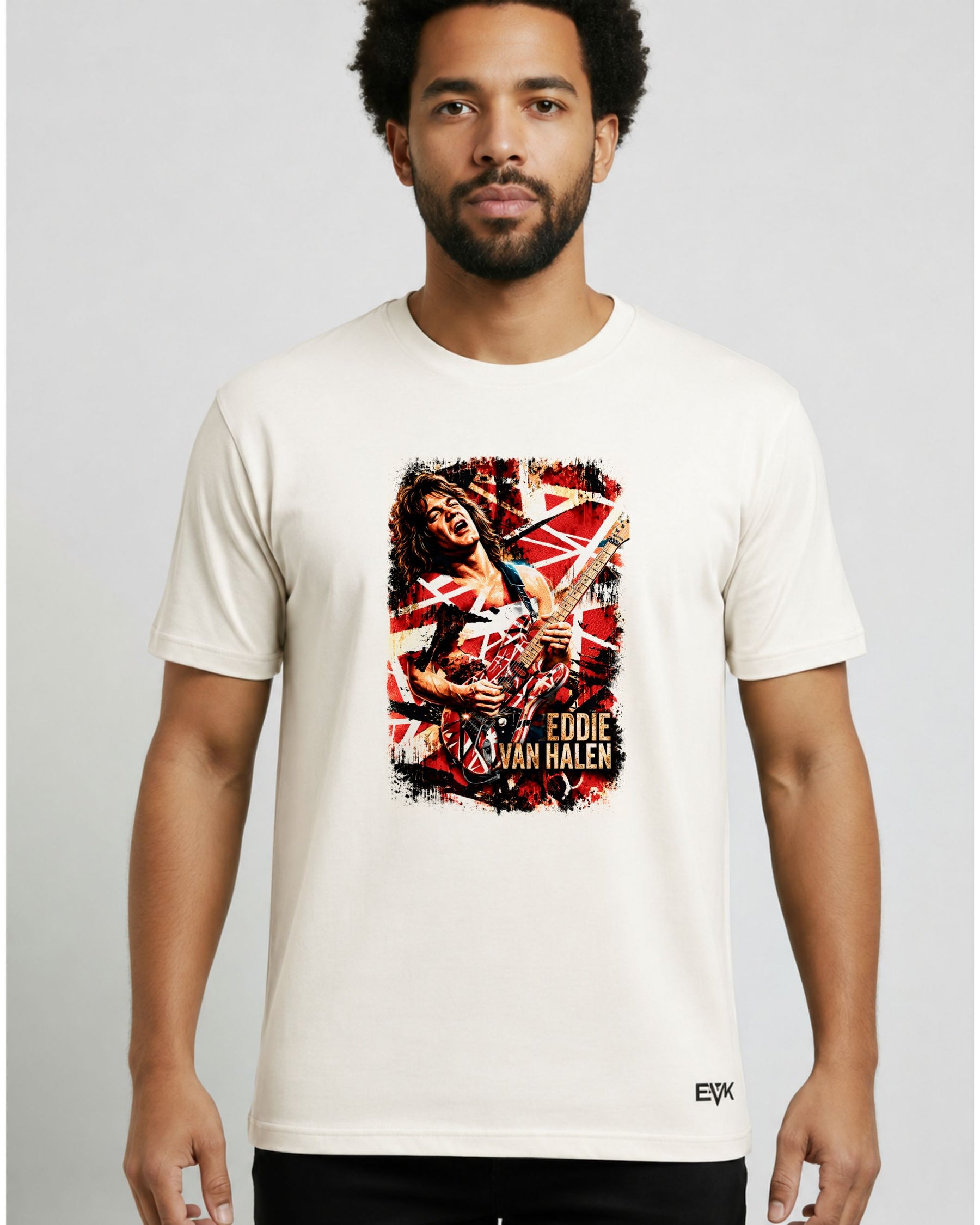 Camiseta Off-White Van Halen – Eddie Van Halen