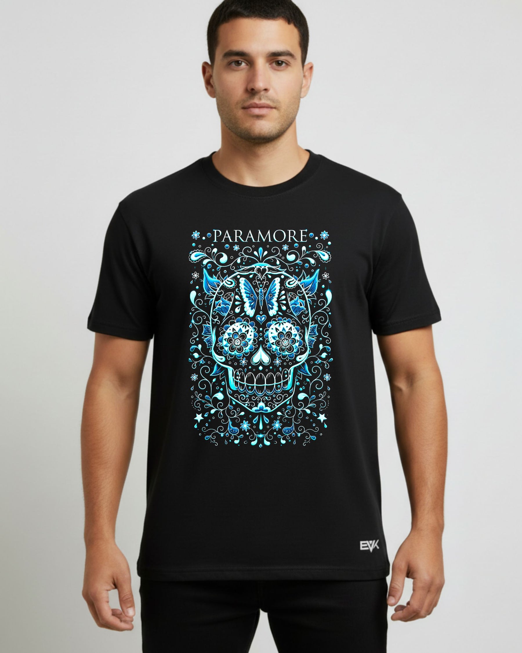 Camiseta Paramore – Butterfly Skull