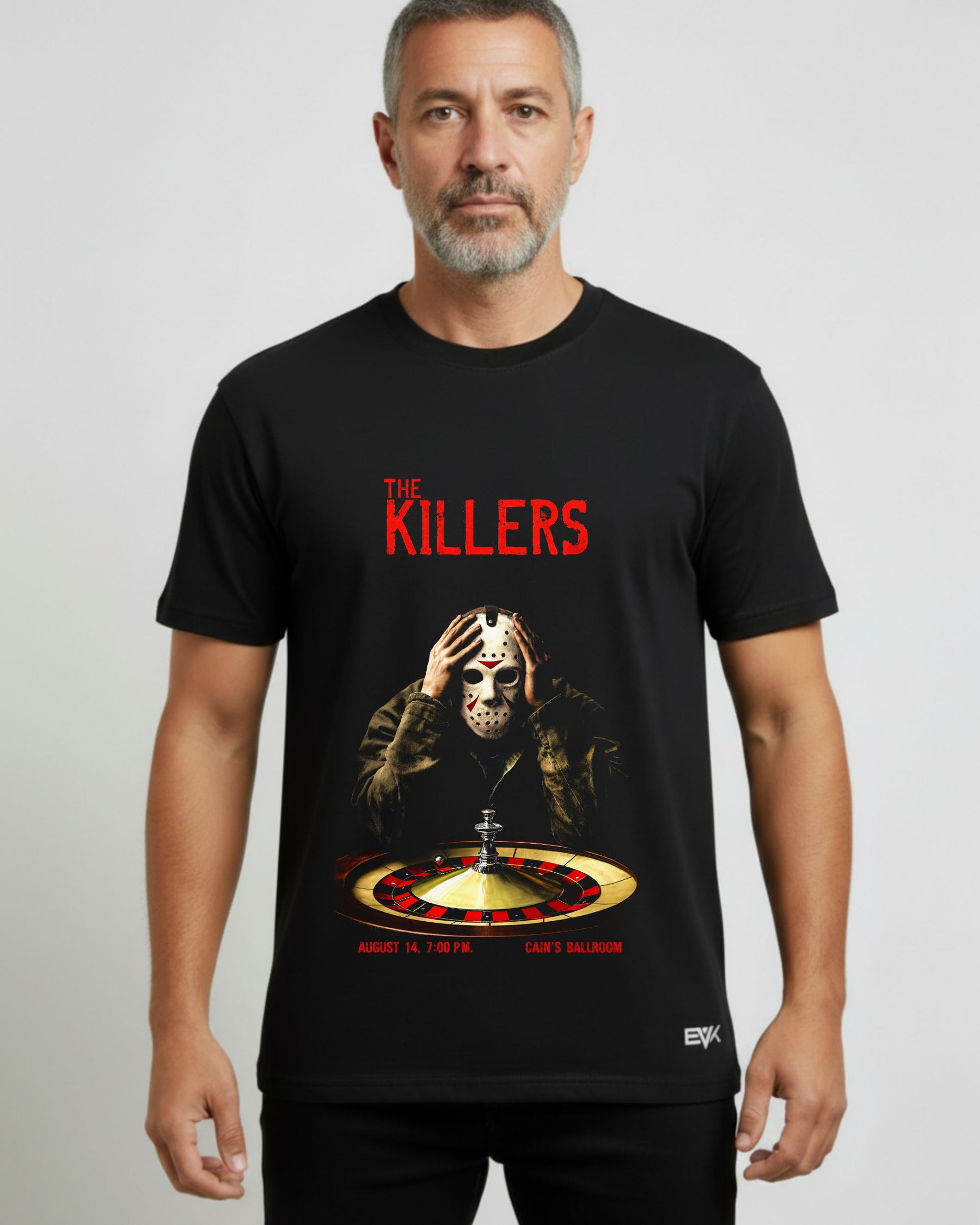Camiseta The Killers – Poster Jason – Show Cain’s Ballroom