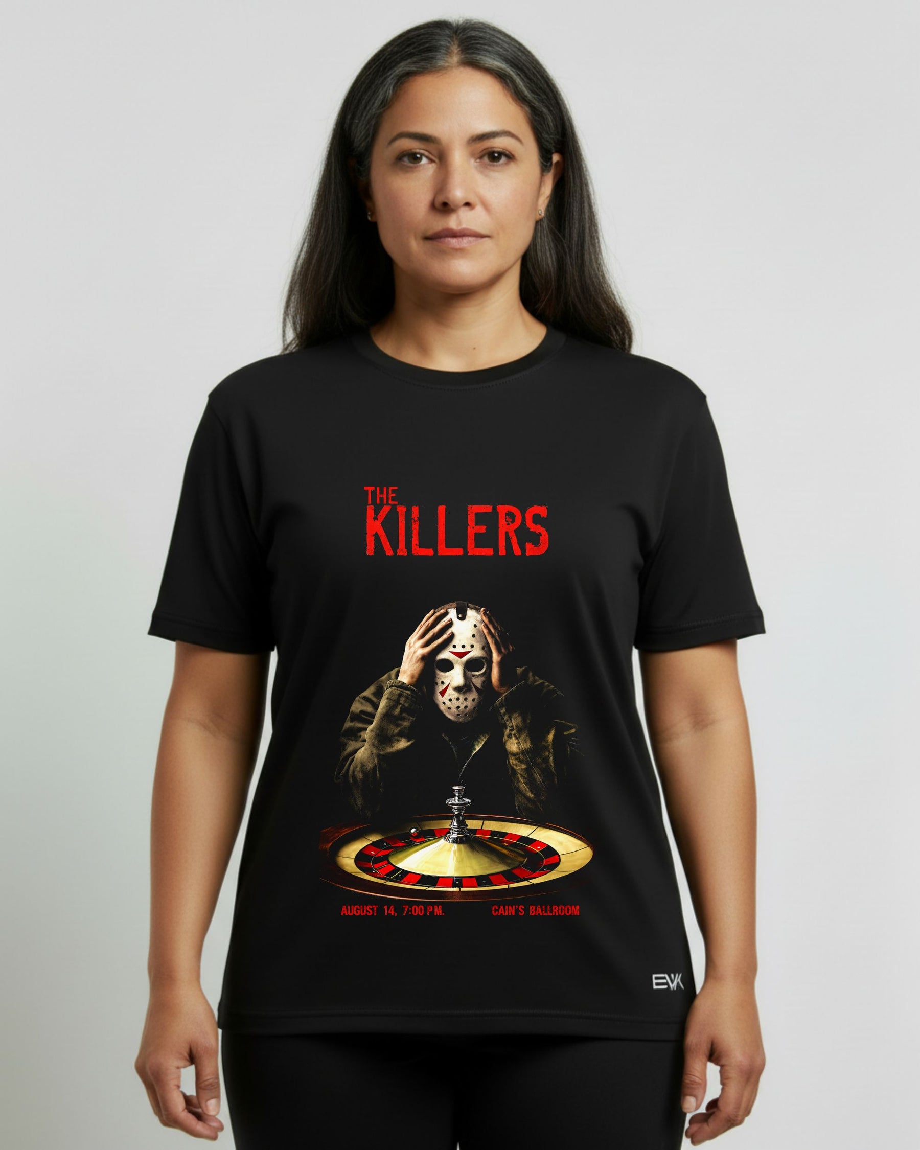 Camiseta The Killers – Poster Jason – Show Cain’s Ballroom