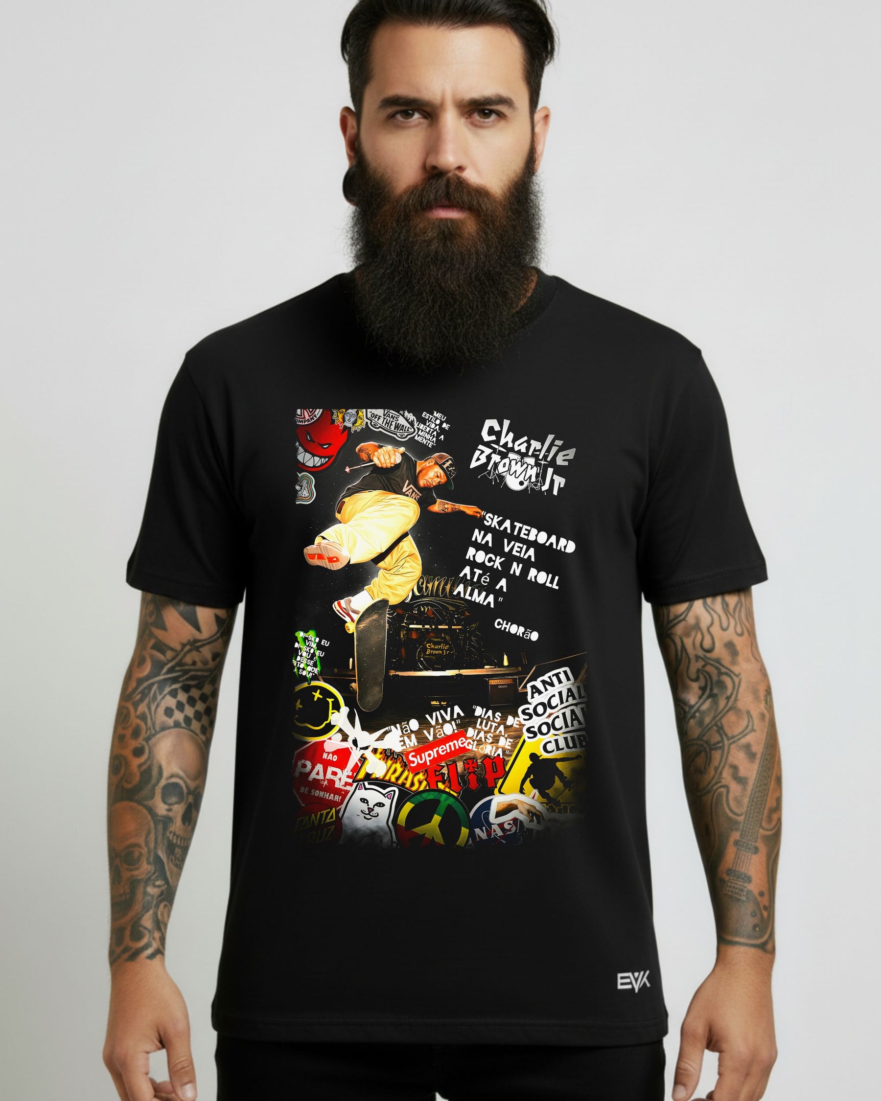 Camiseta Charlie Brown Jr. – Skateboard na Veia