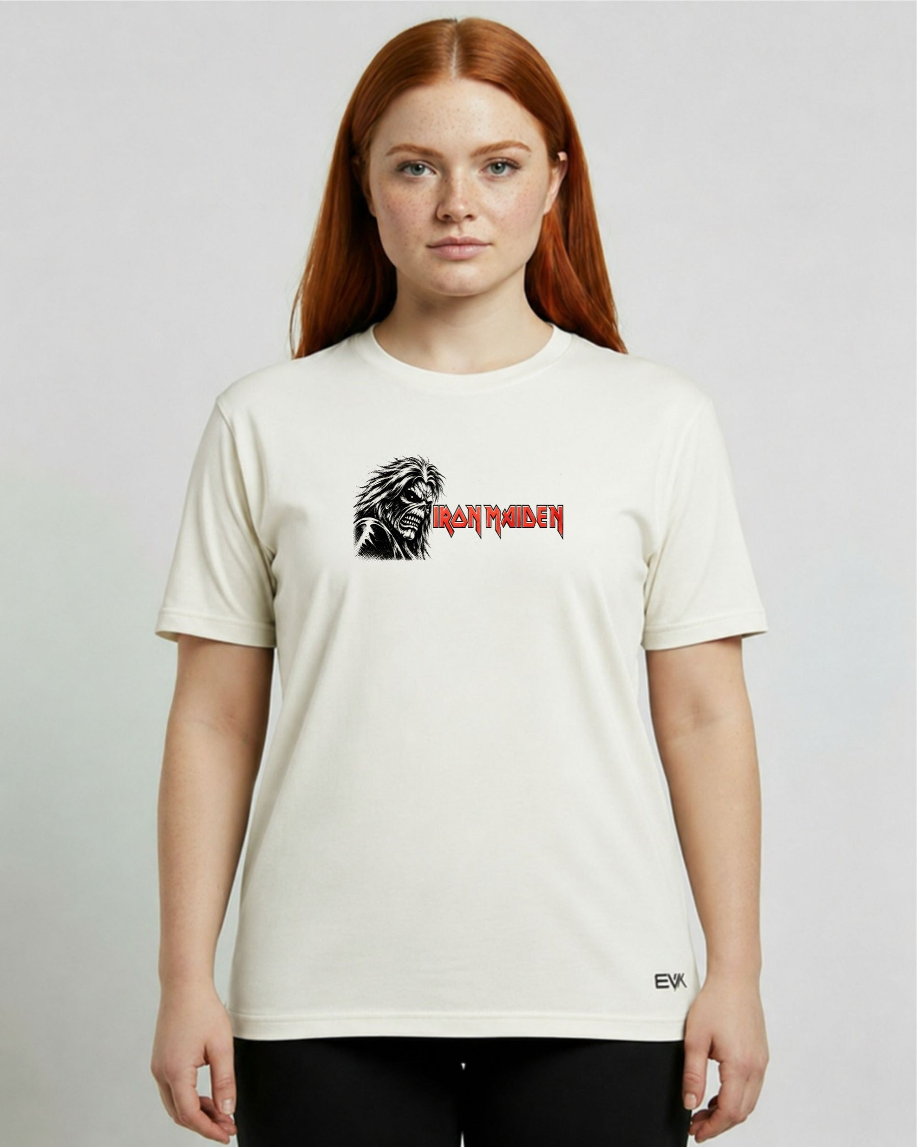 Camiseta Off-White Iron Maiden – Minimal Logo