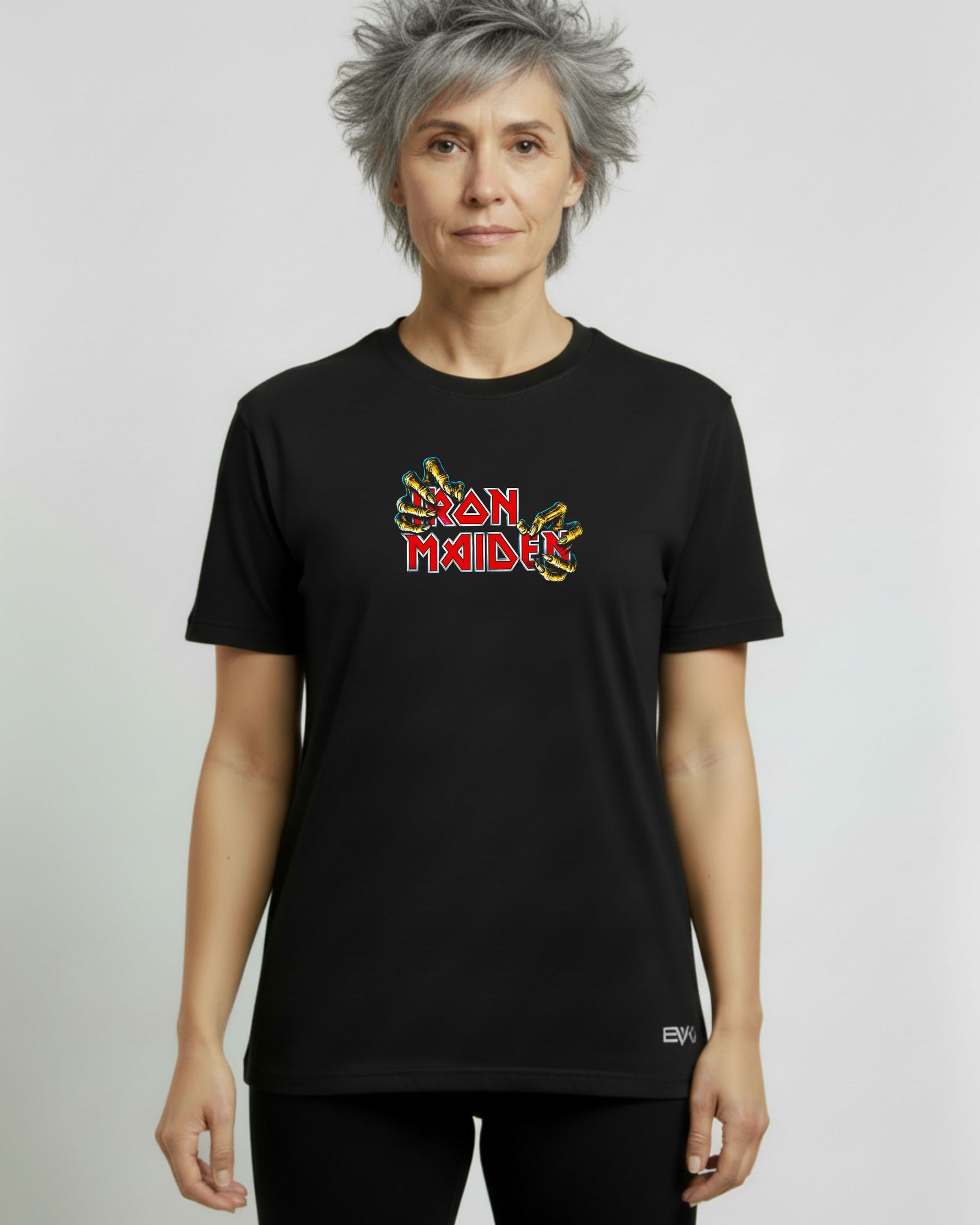 Camiseta Iron Maiden – Minimal Hand Logo