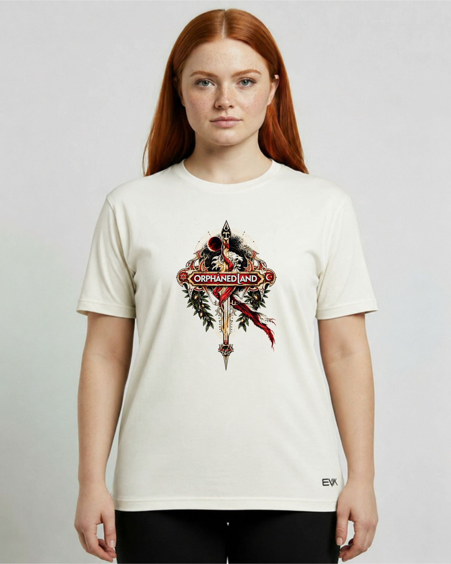 Camiseta Off-White Orphaned Land – Sacred Blade Artwork