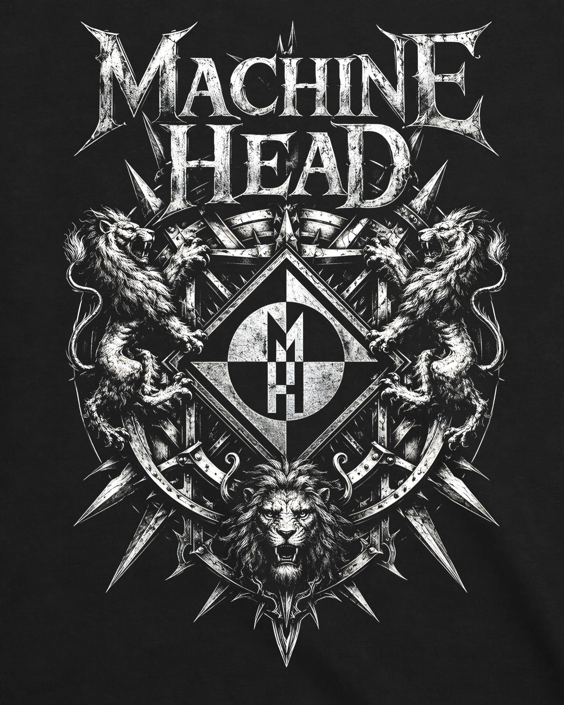 Camiseta Machine Head – Imperial Shield
