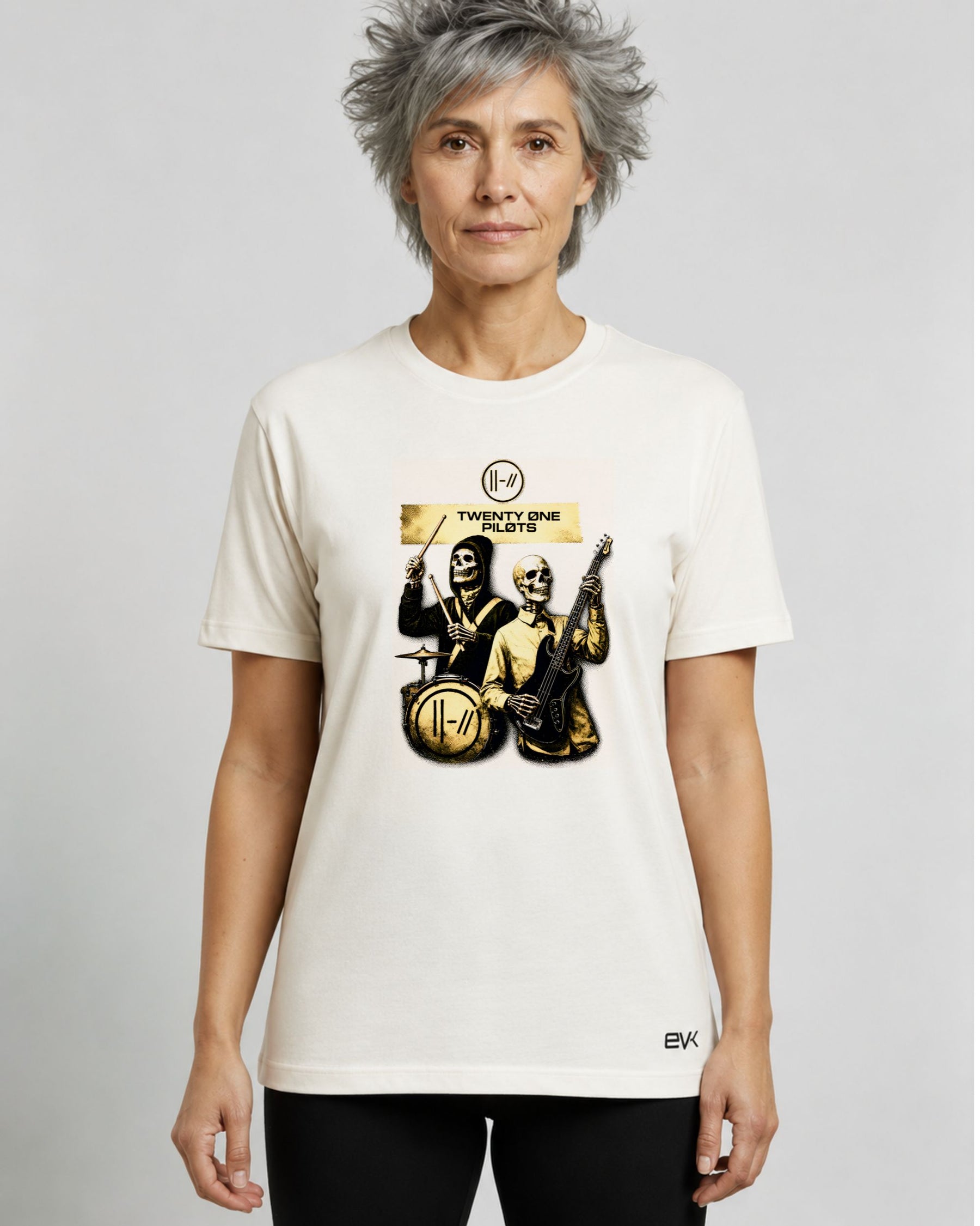 Camiseta Off-White Twenty One Pilots – Trench Skeleton