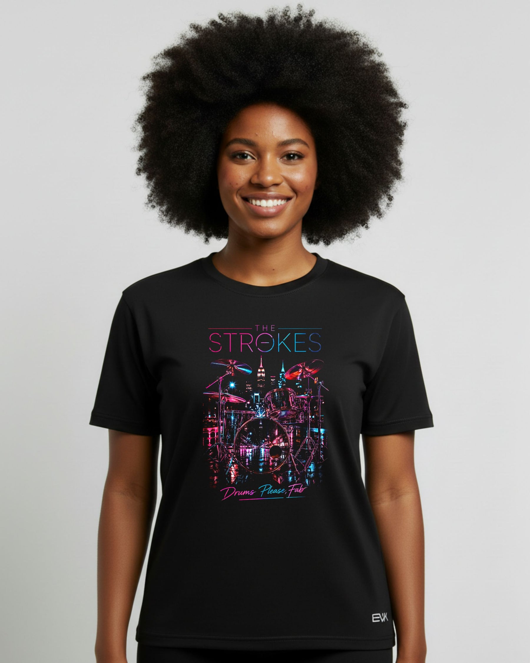Camiseta The Strokes – Drums Please, Fab