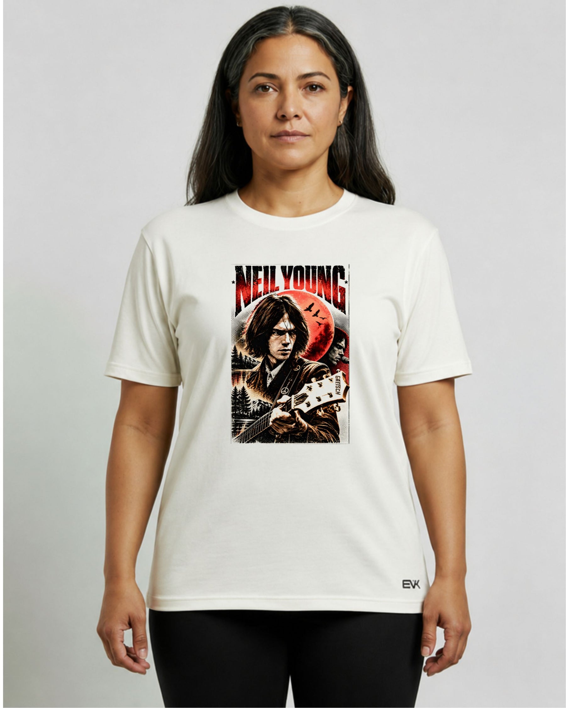 Camiseta Off-White Neil Young – Gretsch Vintage