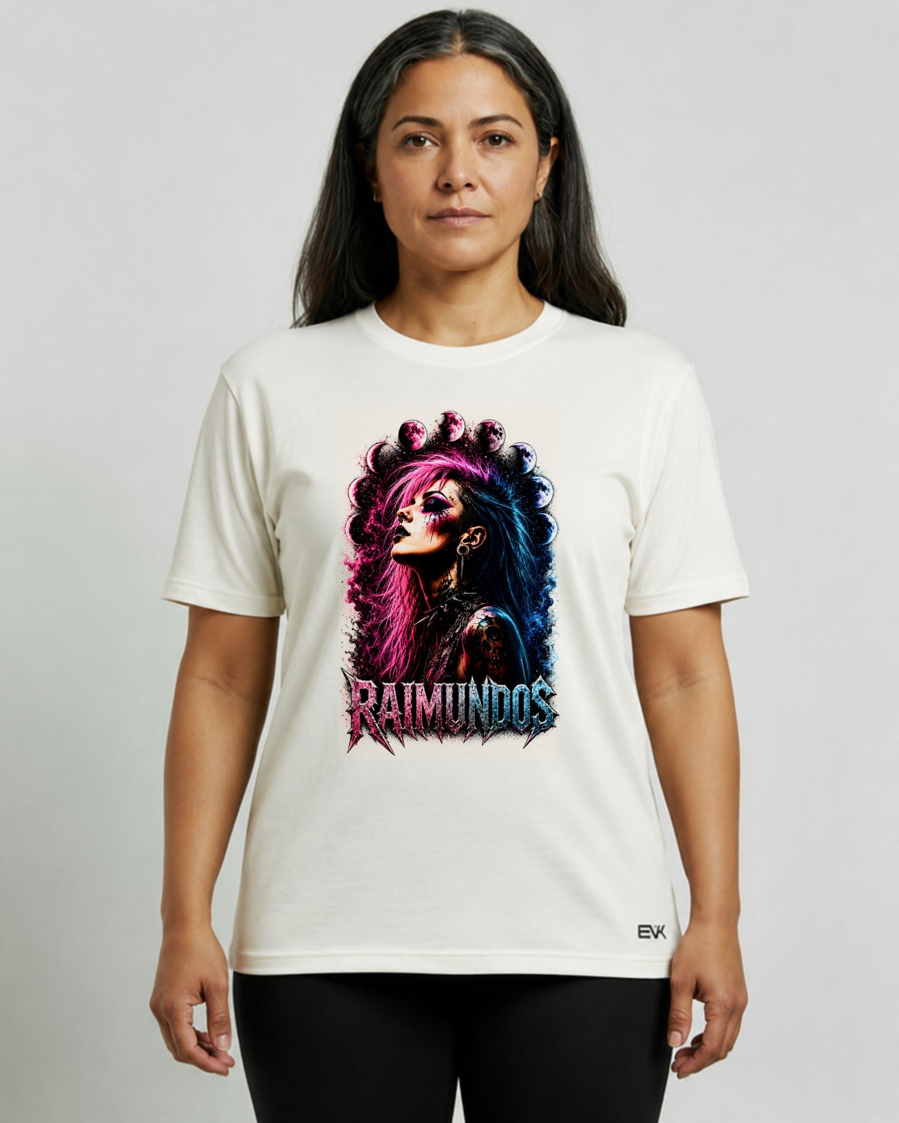 Camiseta Off-White Raimundos – Mulher de Fases