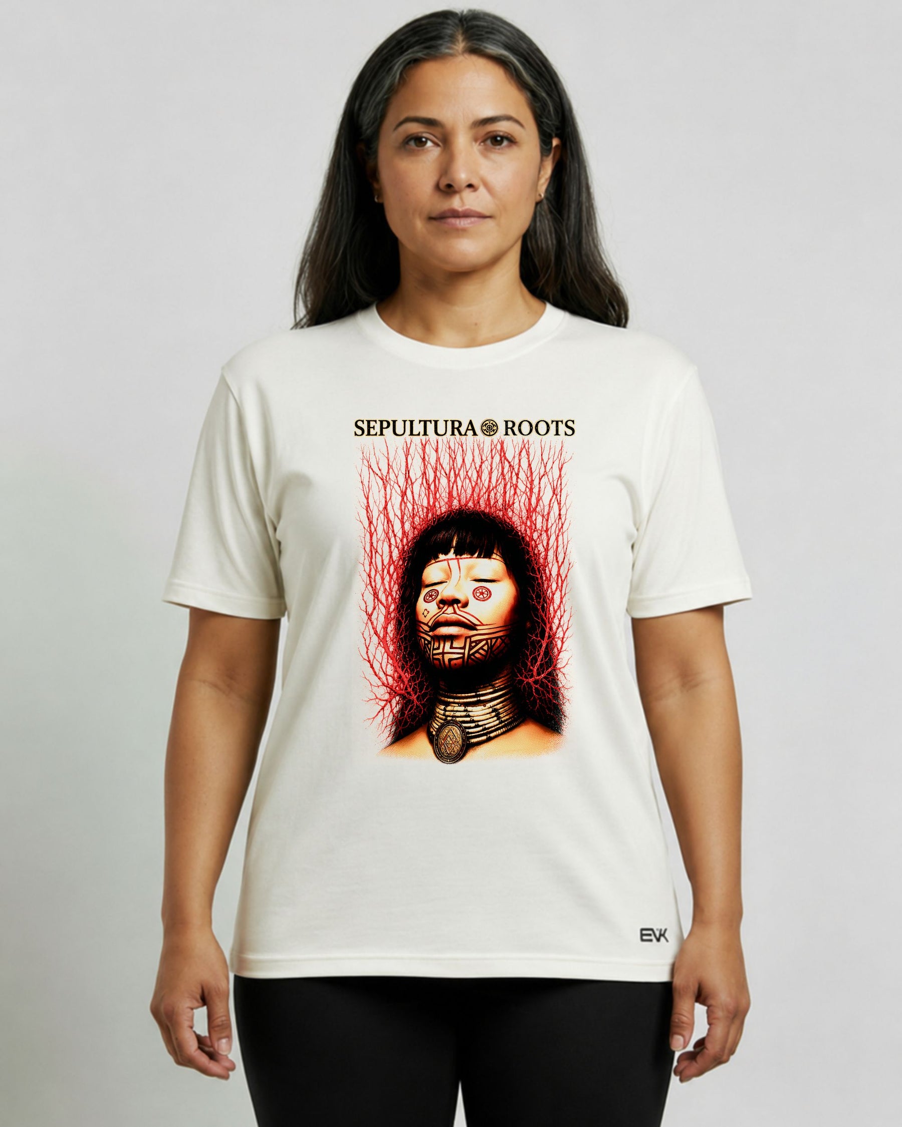 Camiseta Off-White Sepultura – Roots