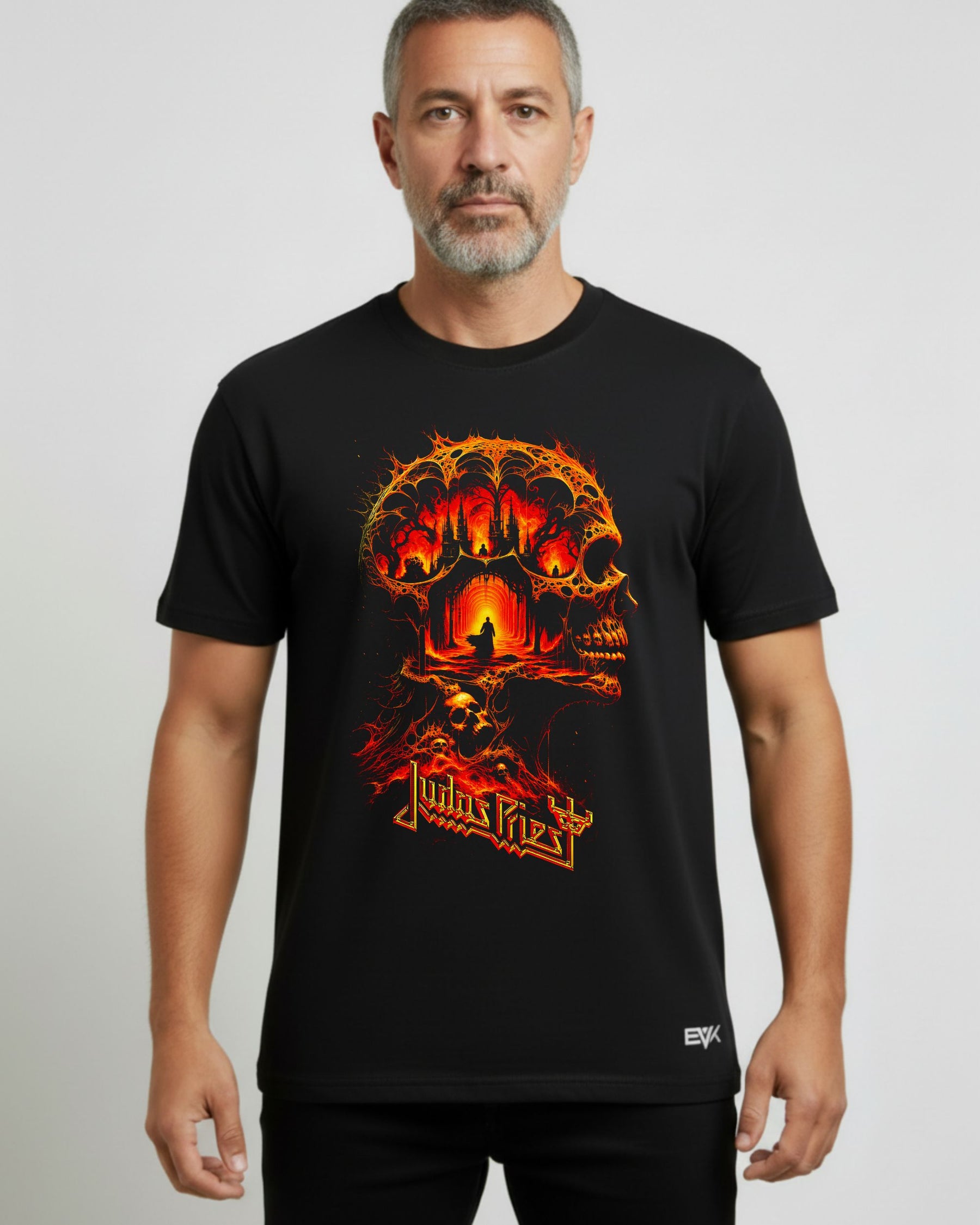 Camiseta Judas Priest – Hell Gate Skull