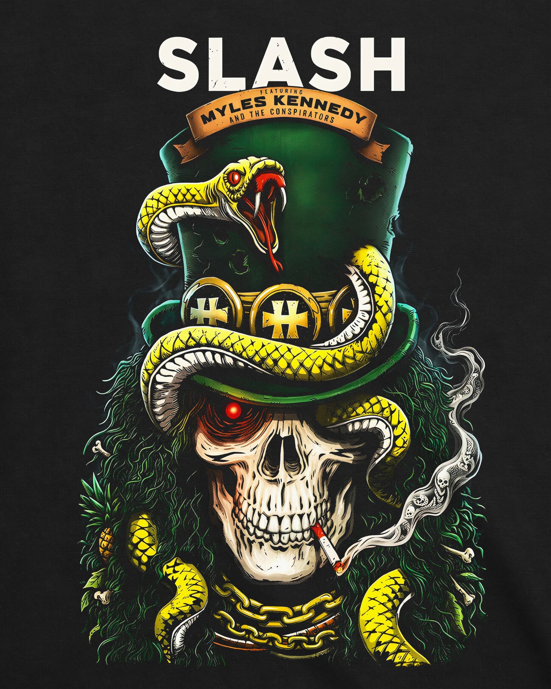 Camiseta Slash – Featuring Myles Kennedy