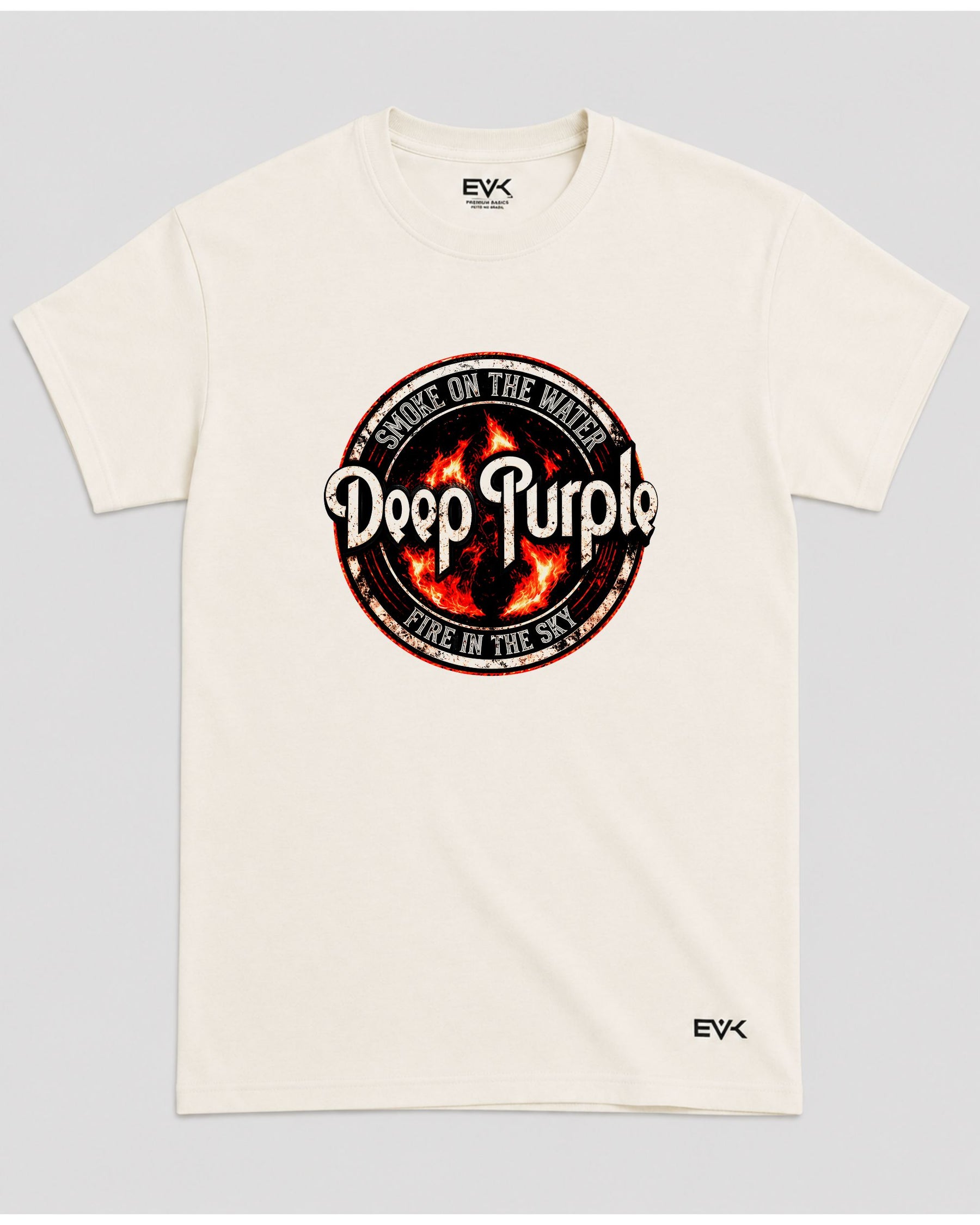 Camiseta Off-White Deep Purple – Smoke on the Water
