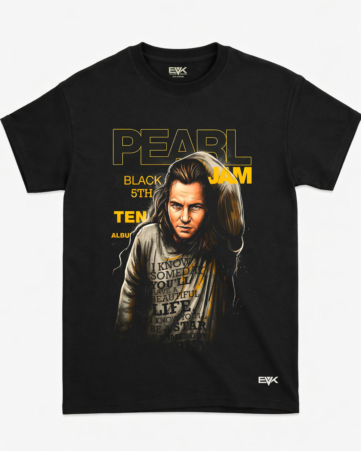 Camiseta Pearl Jam – Black