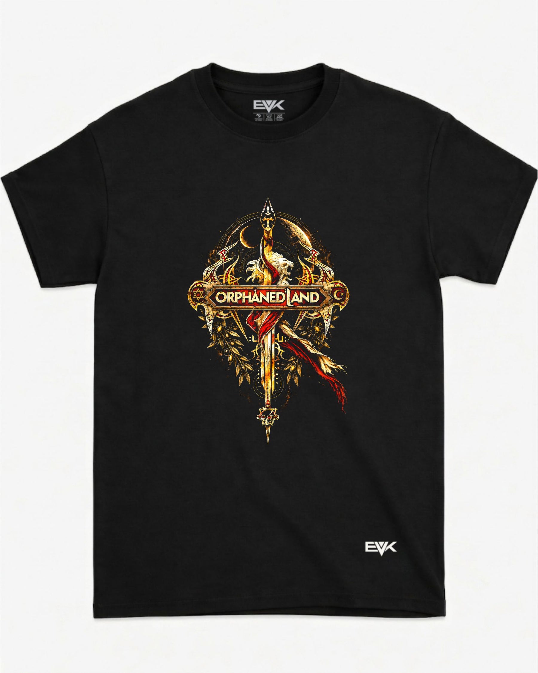 Camiseta Orphaned Land – Sacred Blade Artwork