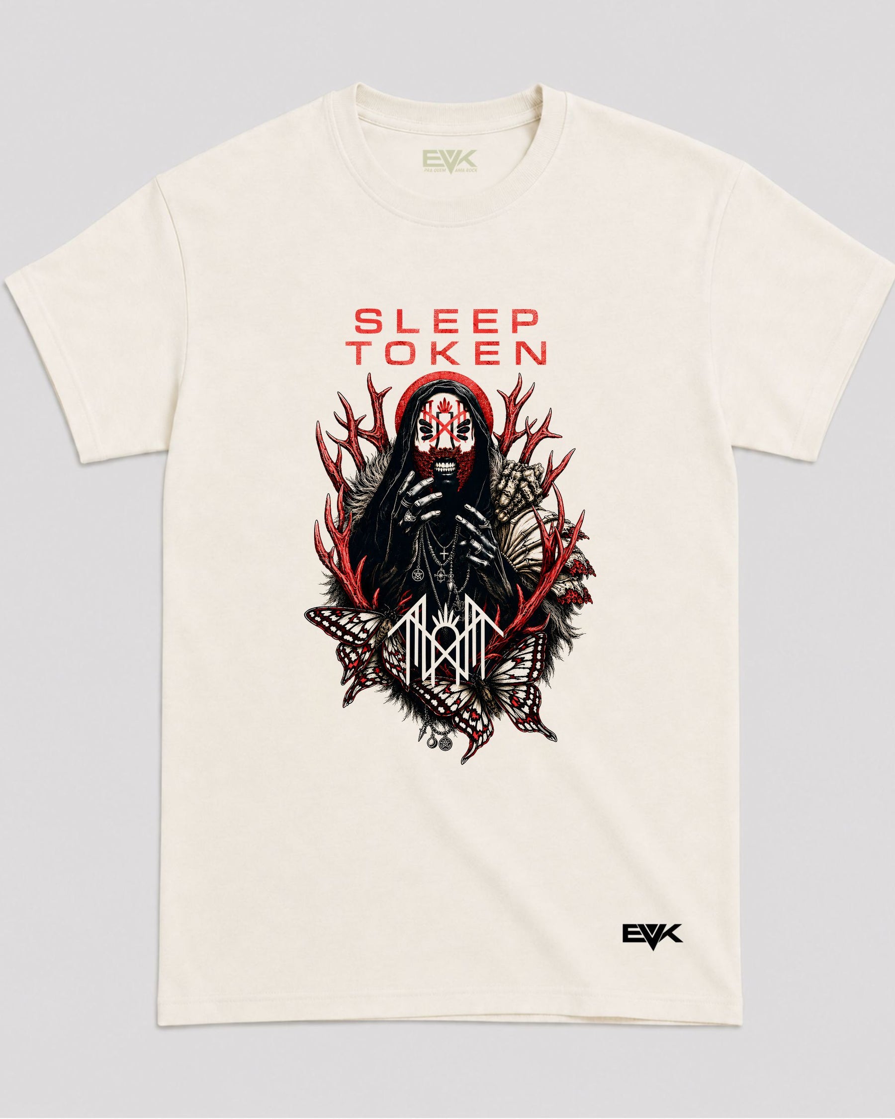 Camiseta Off-White Sleep Token – Vessel Mask