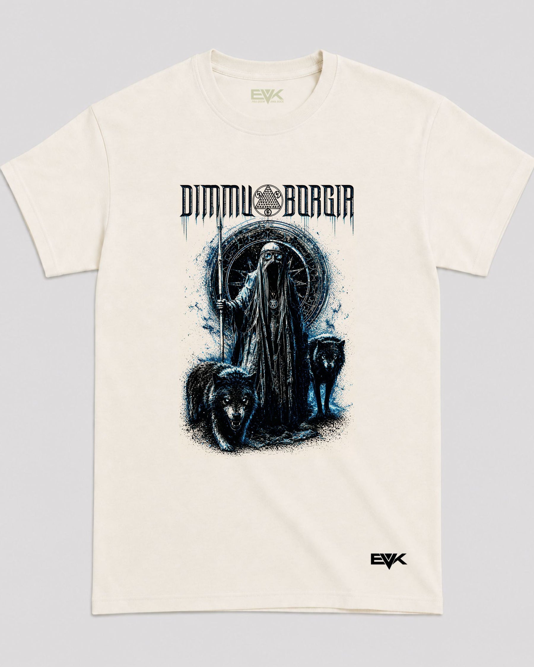 Camiseta Off-White Dimmu Borgir – Forces of the Northern