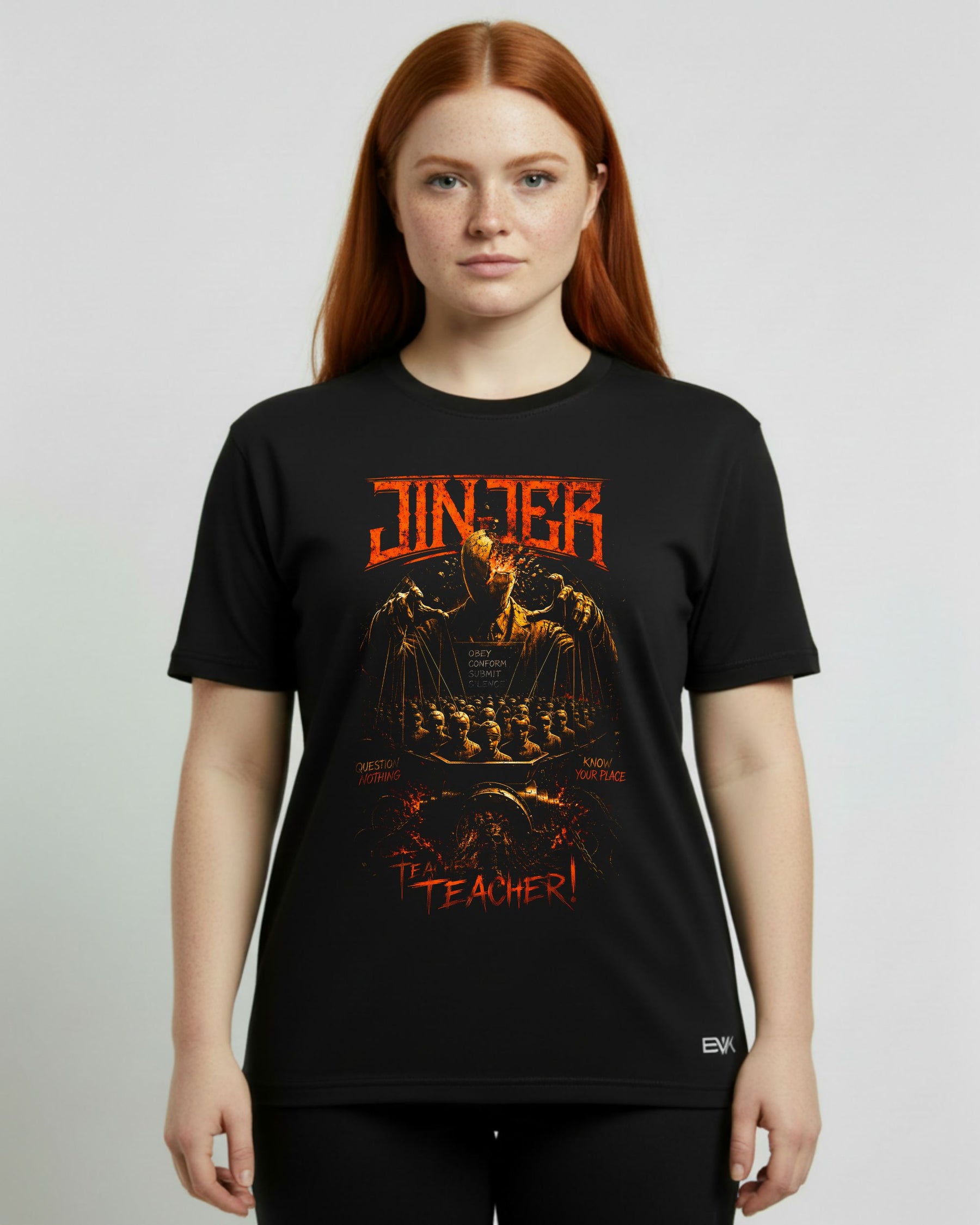 Camiseta Jinjer – Teacher