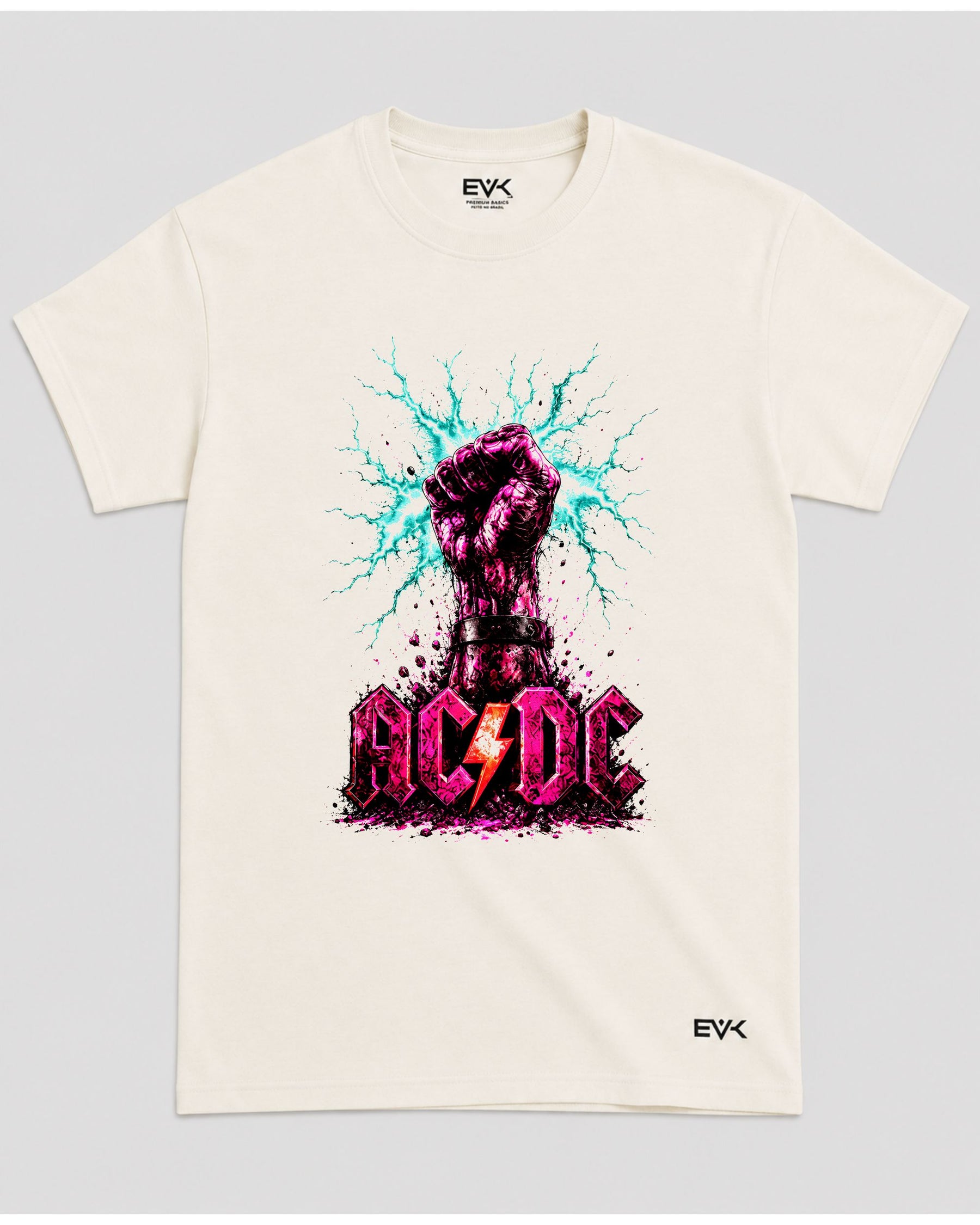 Camiseta Off-White AC/DC – Pink