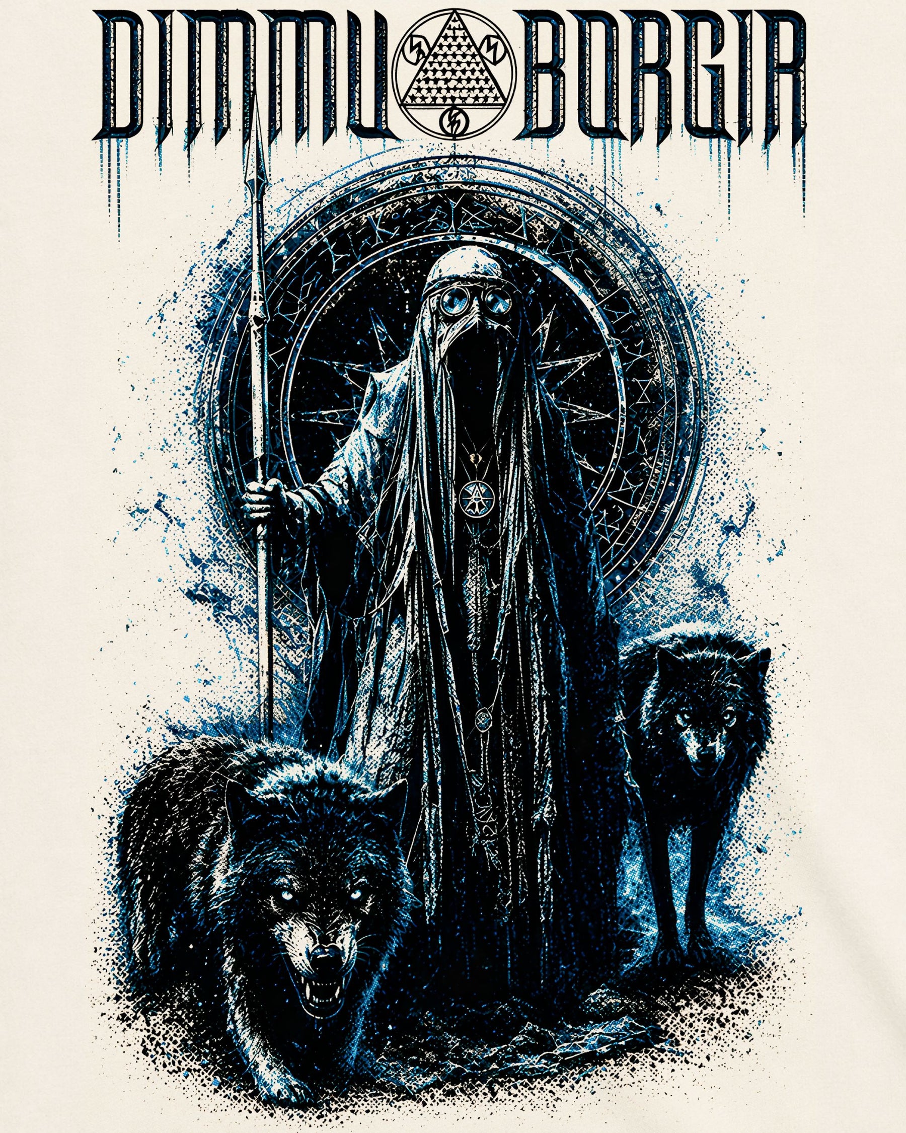 Camiseta Off-White Dimmu Borgir – Forces of the Northern