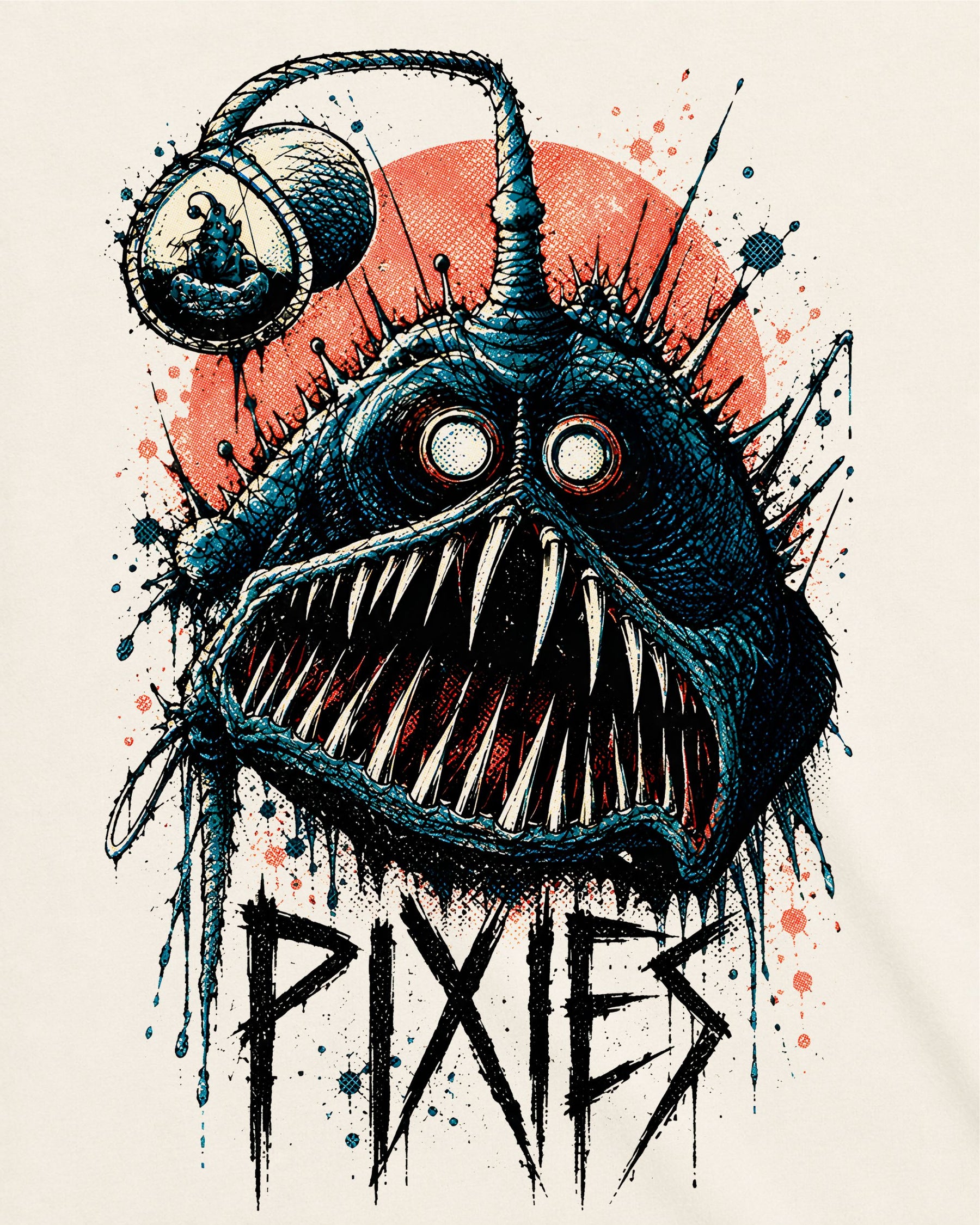 Camiseta Off-White Pixies – Oceanic Nightmare