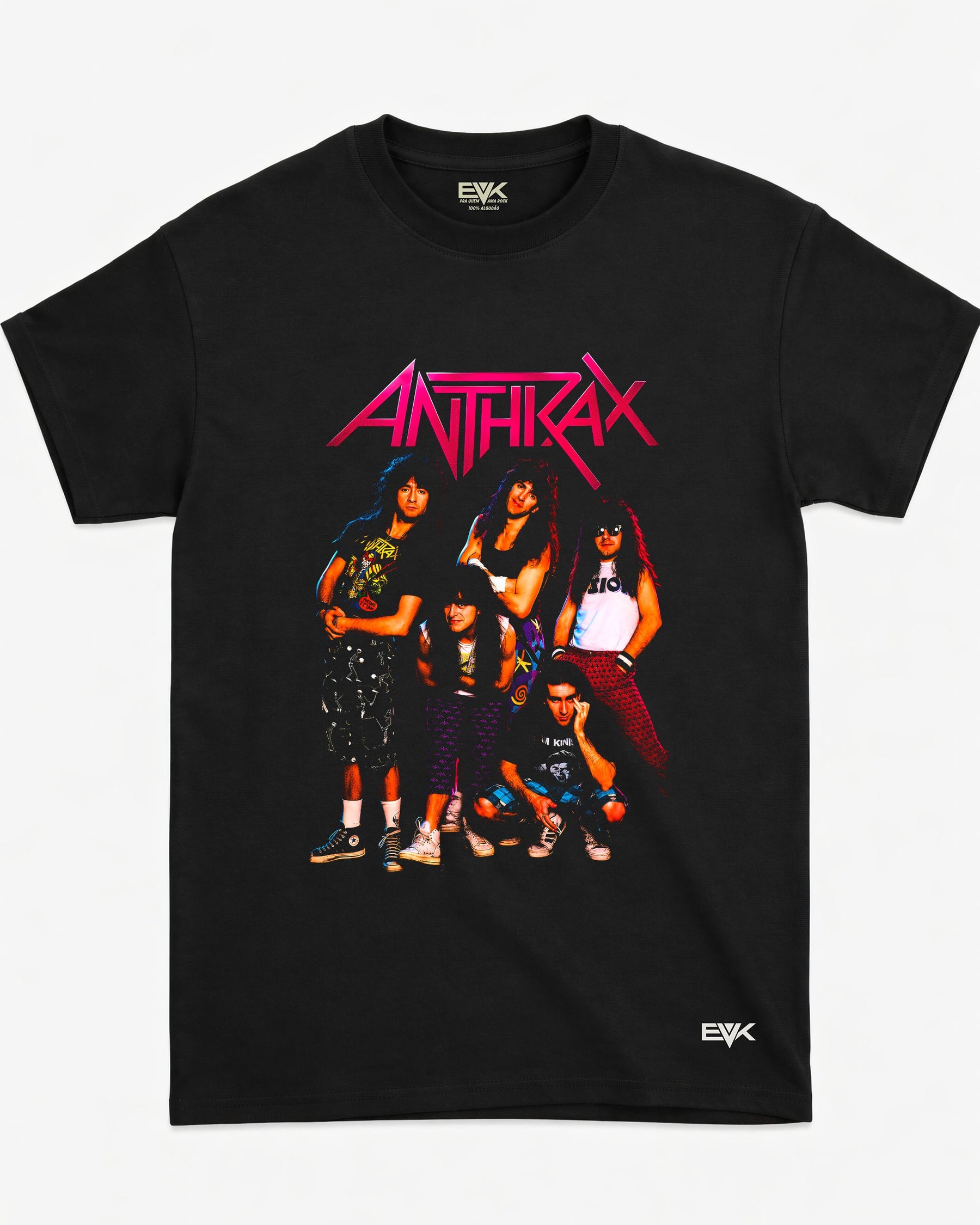 Camiseta Anthrax – Vintage Band Shot