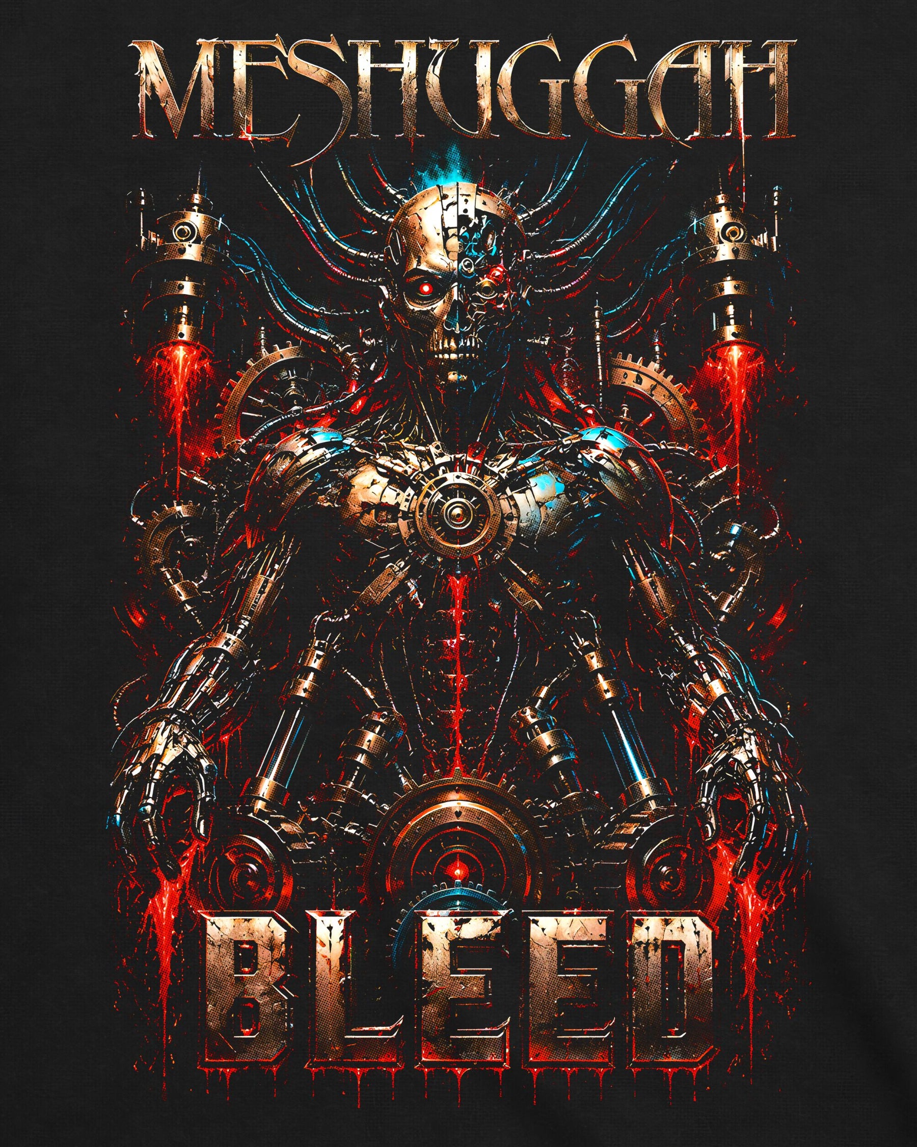 Camiseta Meshuggah – The Machine of Flesh