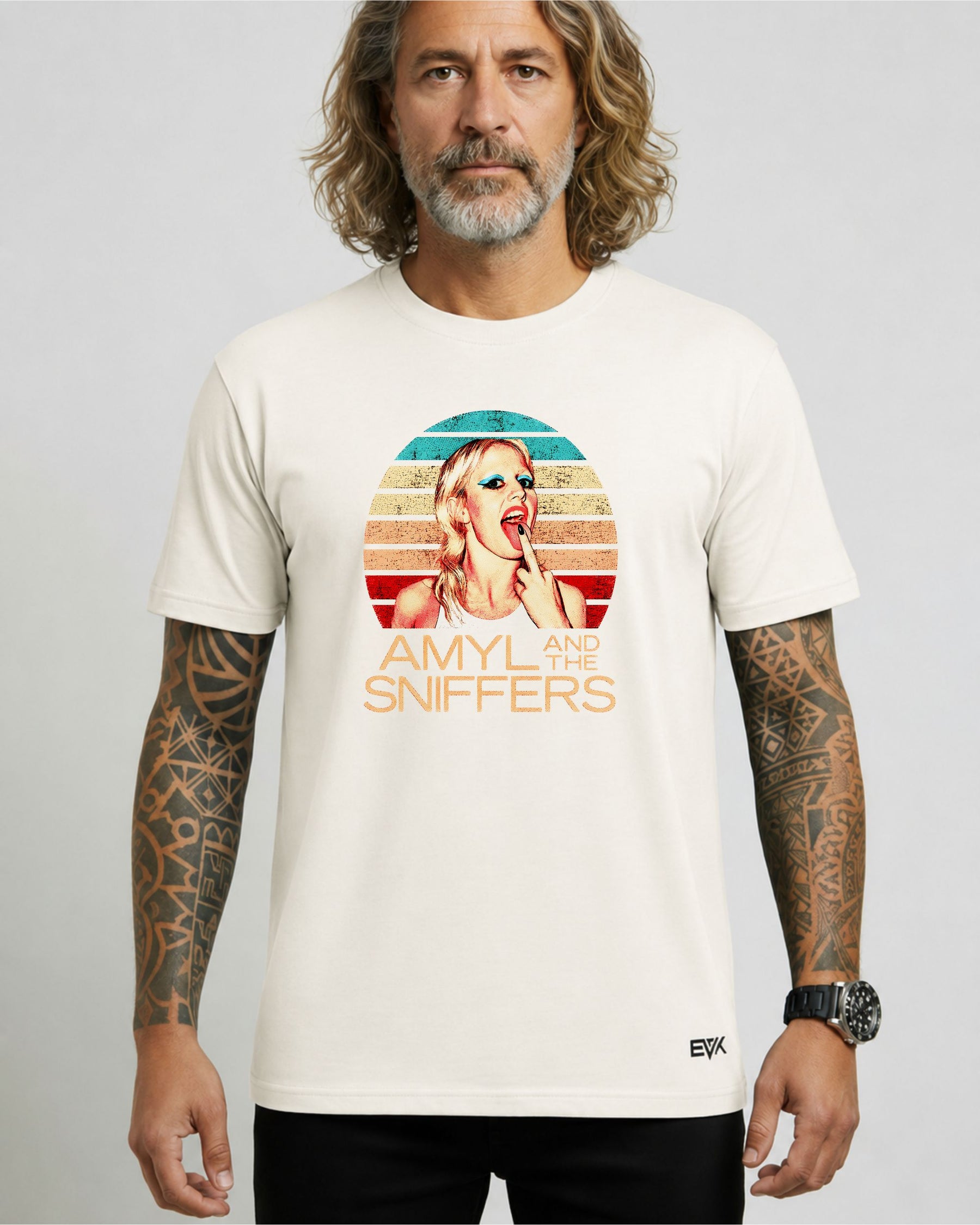 Camiseta Off-White Amyl and the Sniffers – Amyl