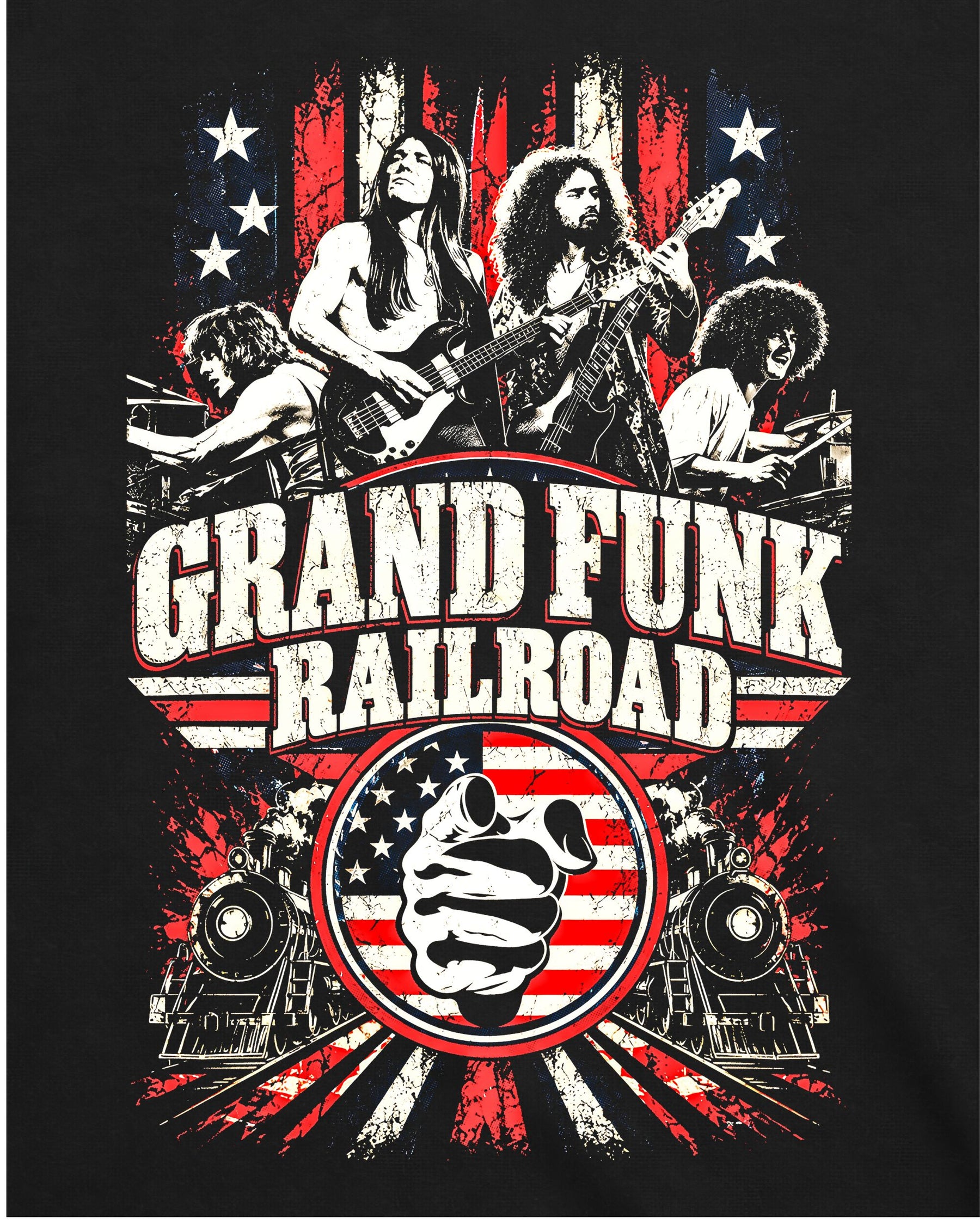 Camiseta Grand Funk Railroad – The American Band