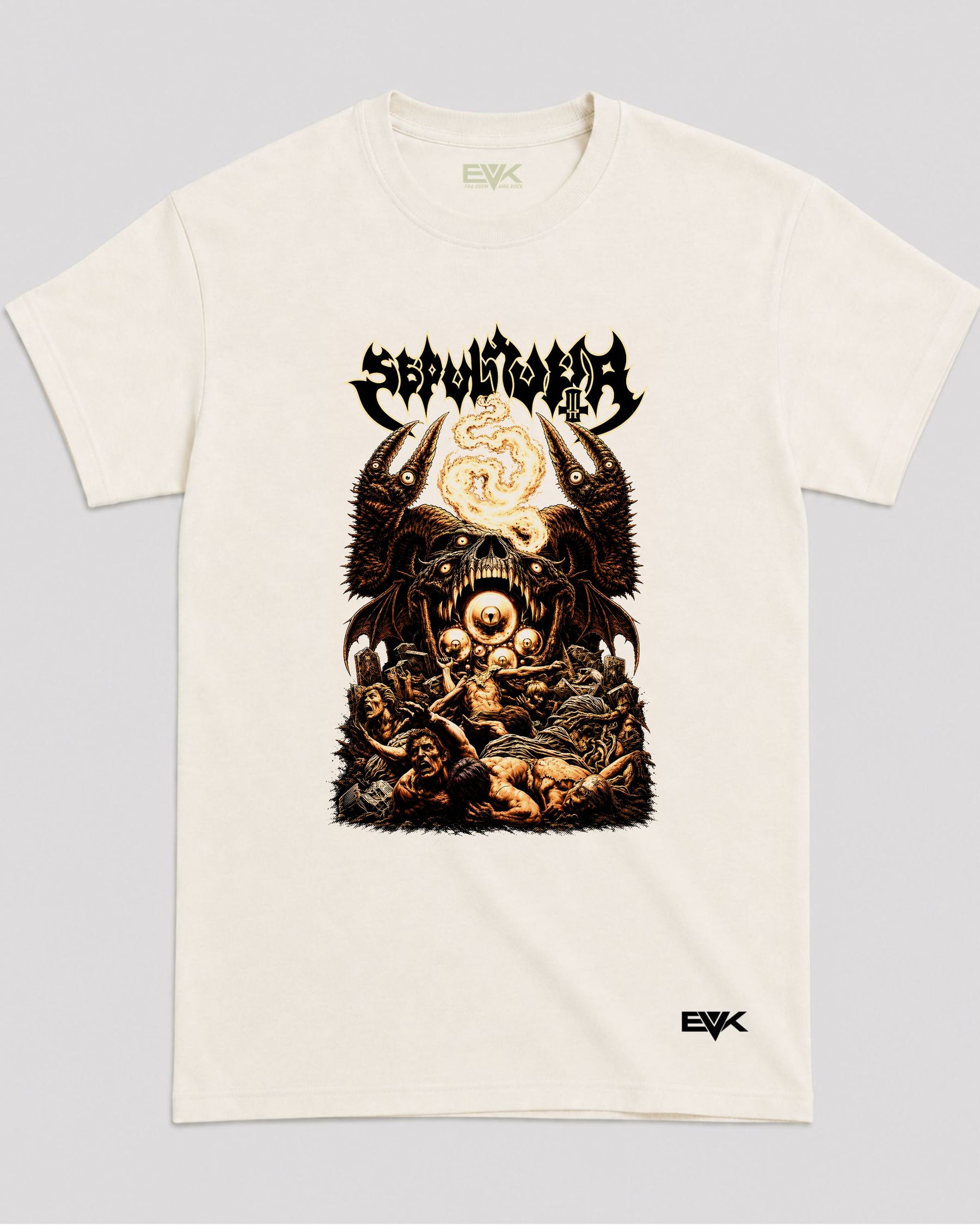 Camiseta Off-White Sepultura – Dead Embryonic Cells
