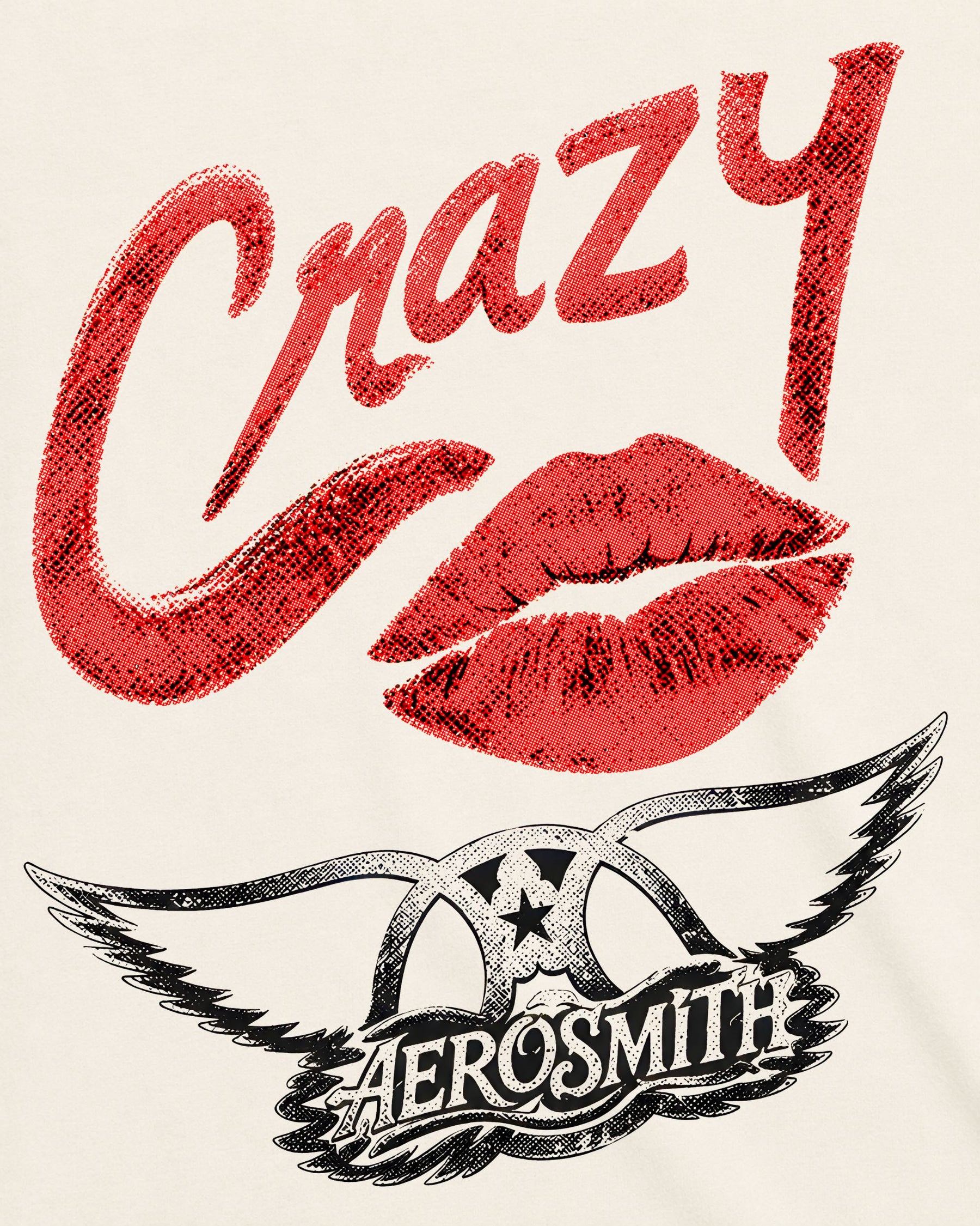 Camiseta Off-White Aerosmith – Crazy