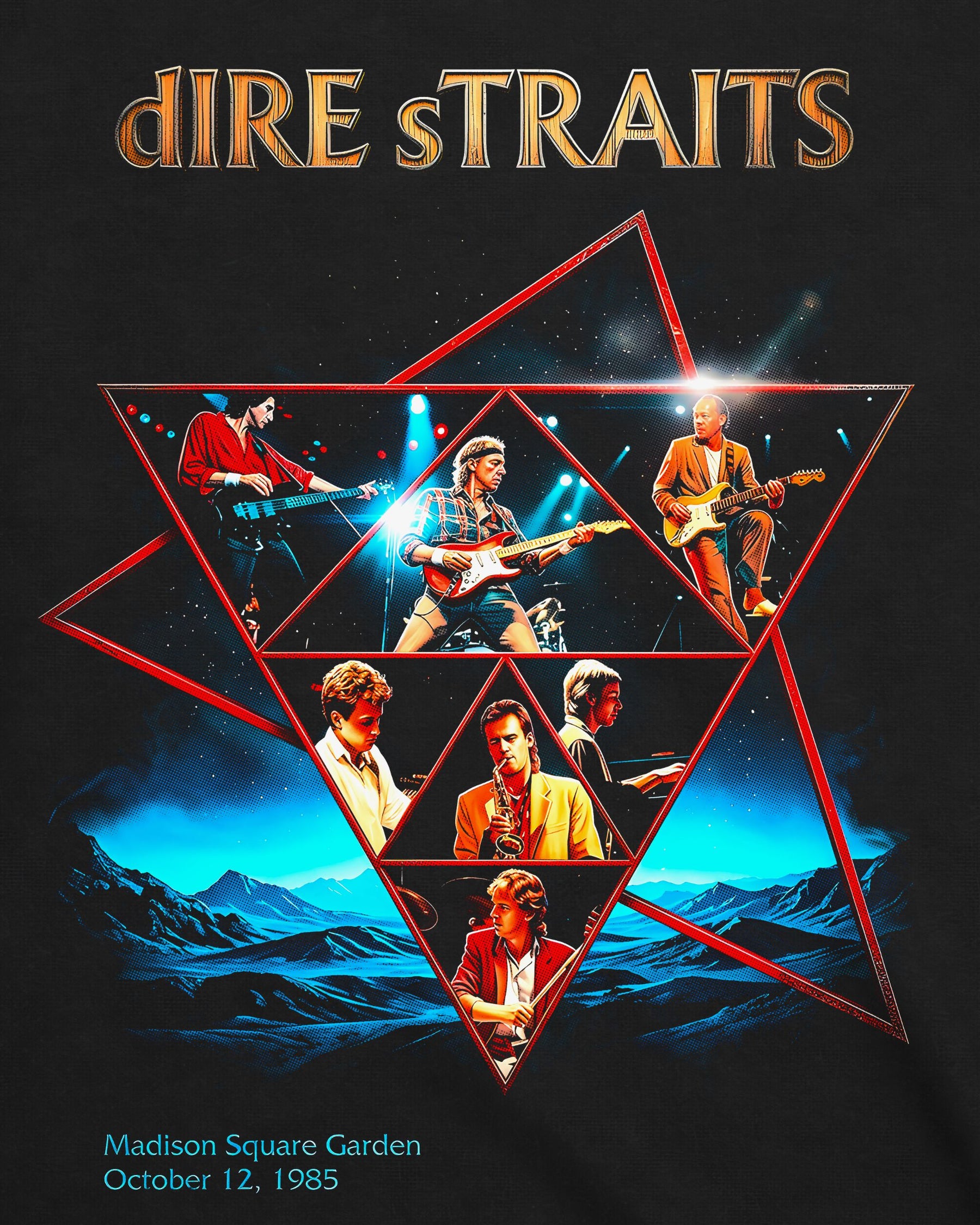 Camiseta Dire Straits – Madison Square Garden