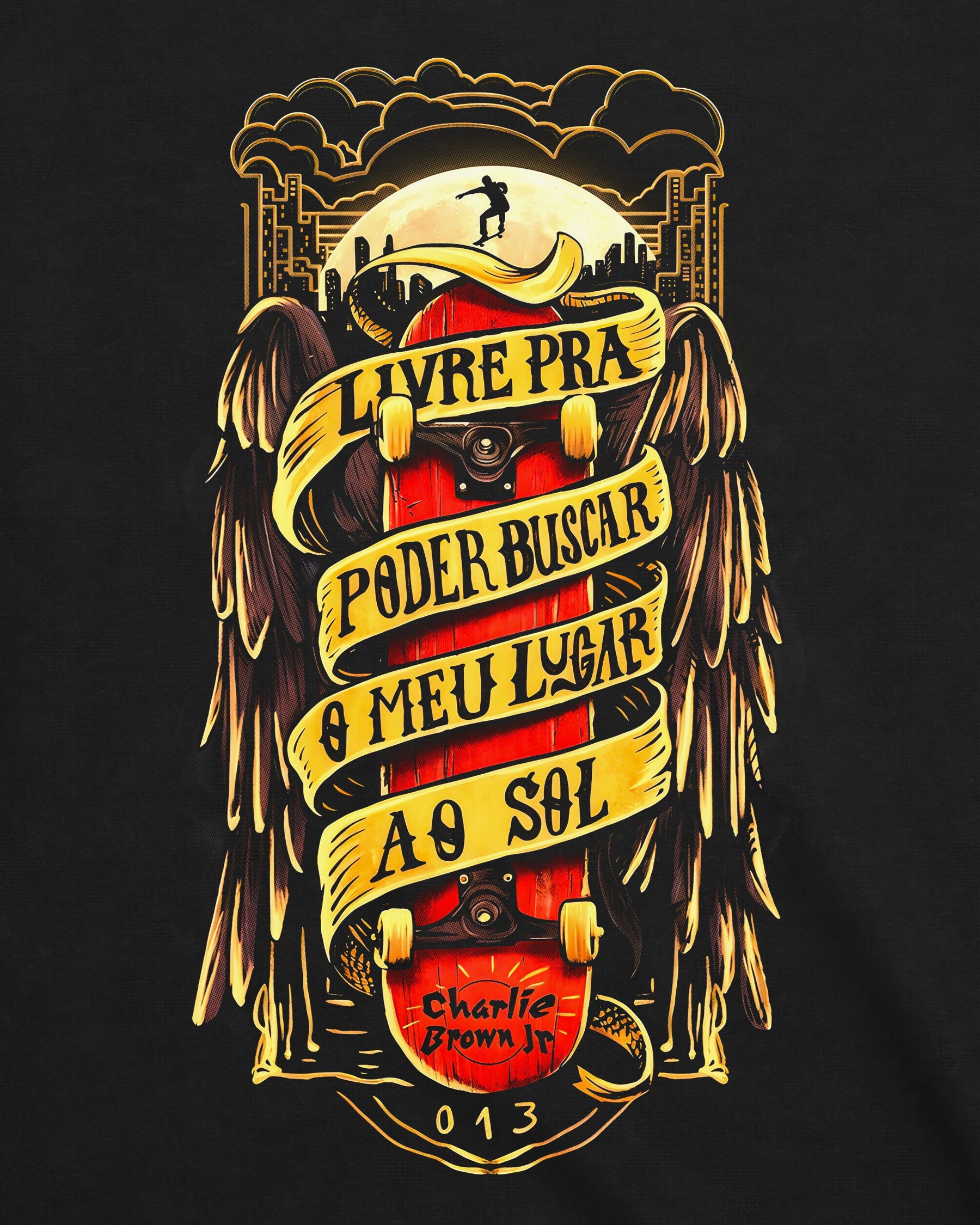 Camiseta Charlie Brown Jr. – Livre pra Poder Buscar