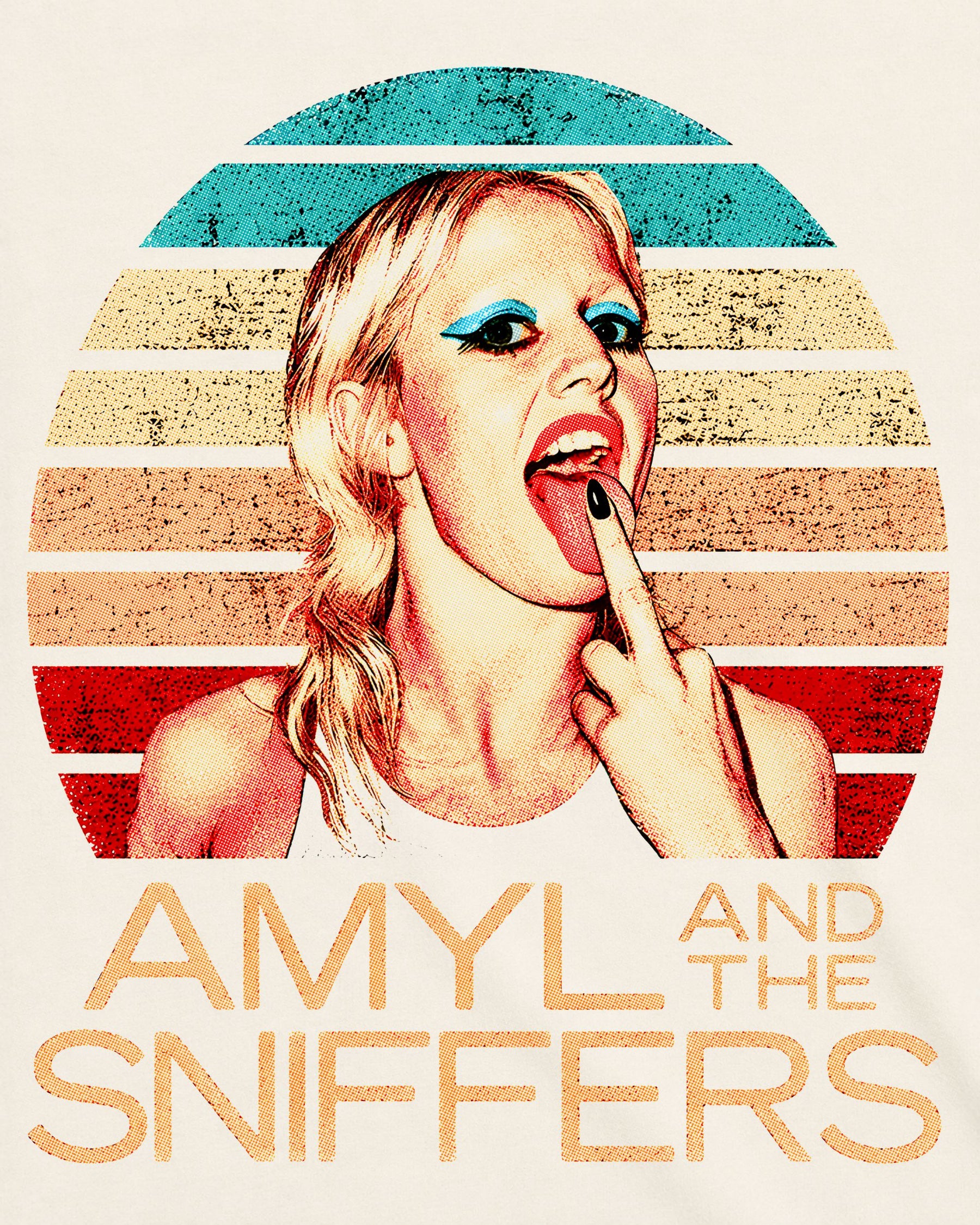 Camiseta Off-White Amyl and the Sniffers – Amyl