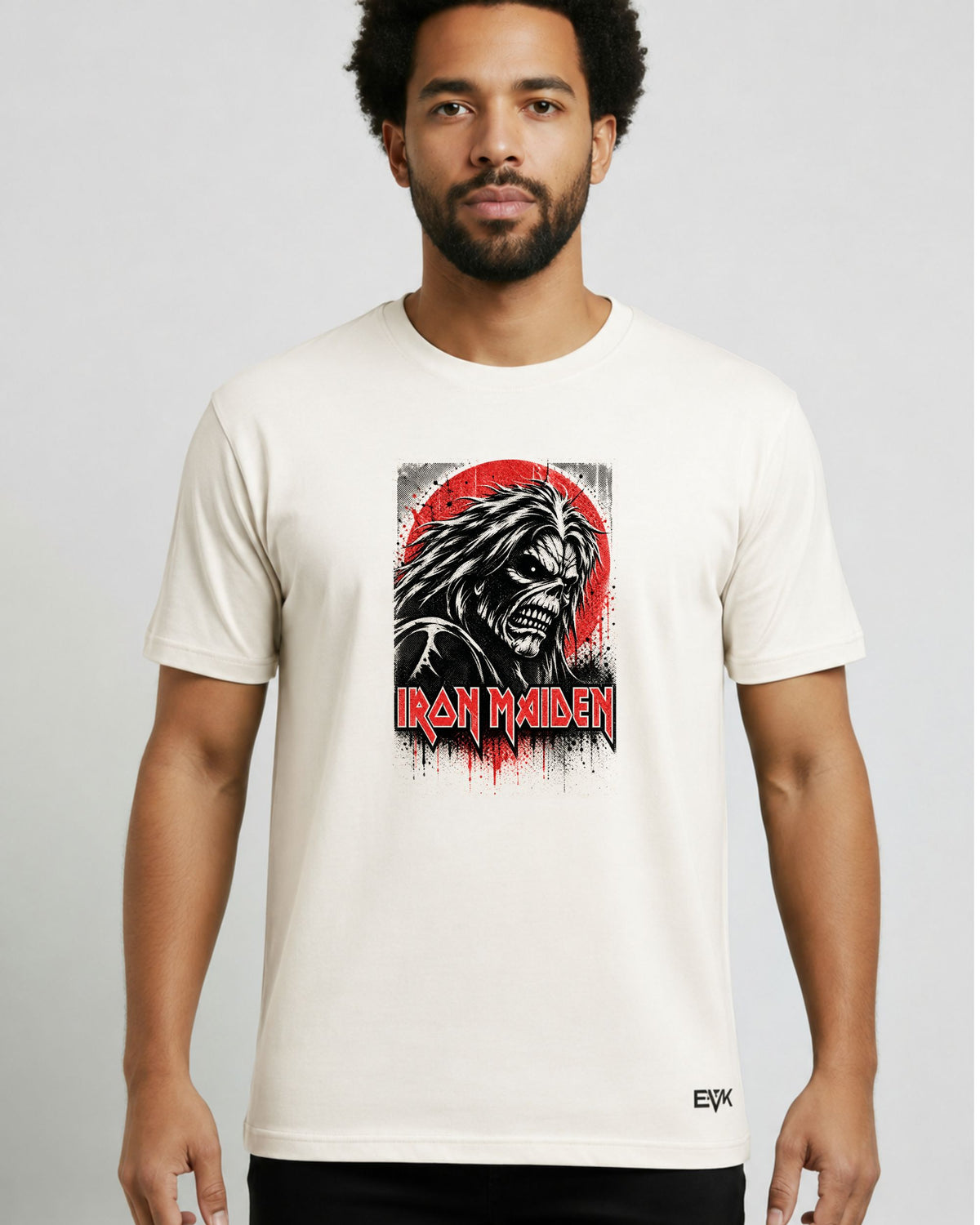Camiseta Off-White Iron Maiden – Classic Eddie