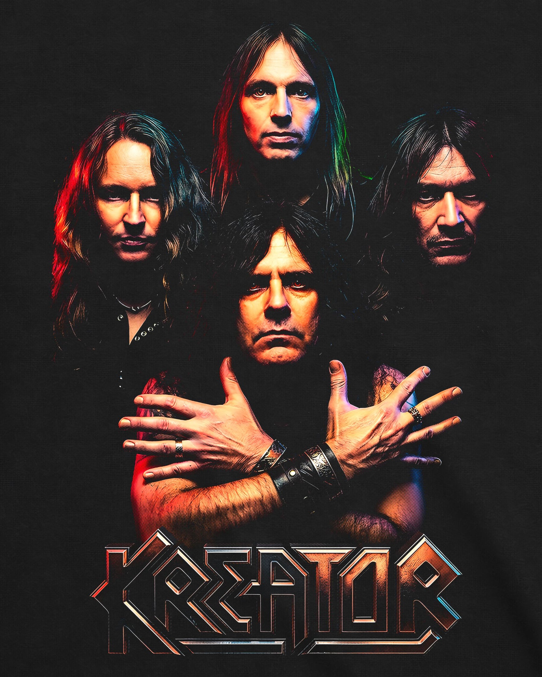 Camiseta Kreator – Line Up