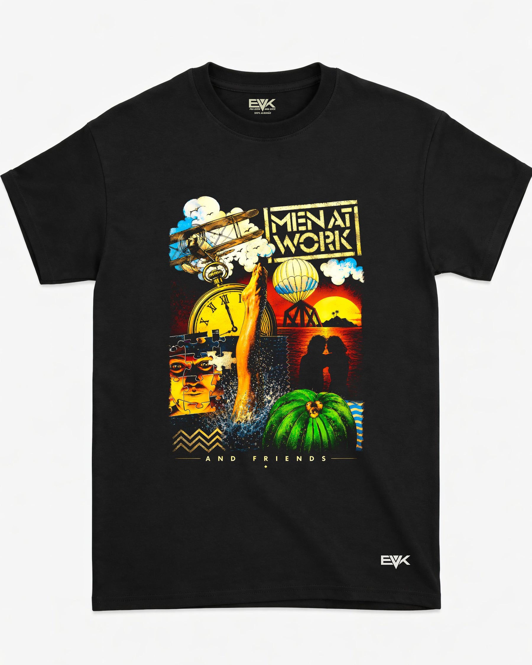 Camiseta Men At Work – And Friends