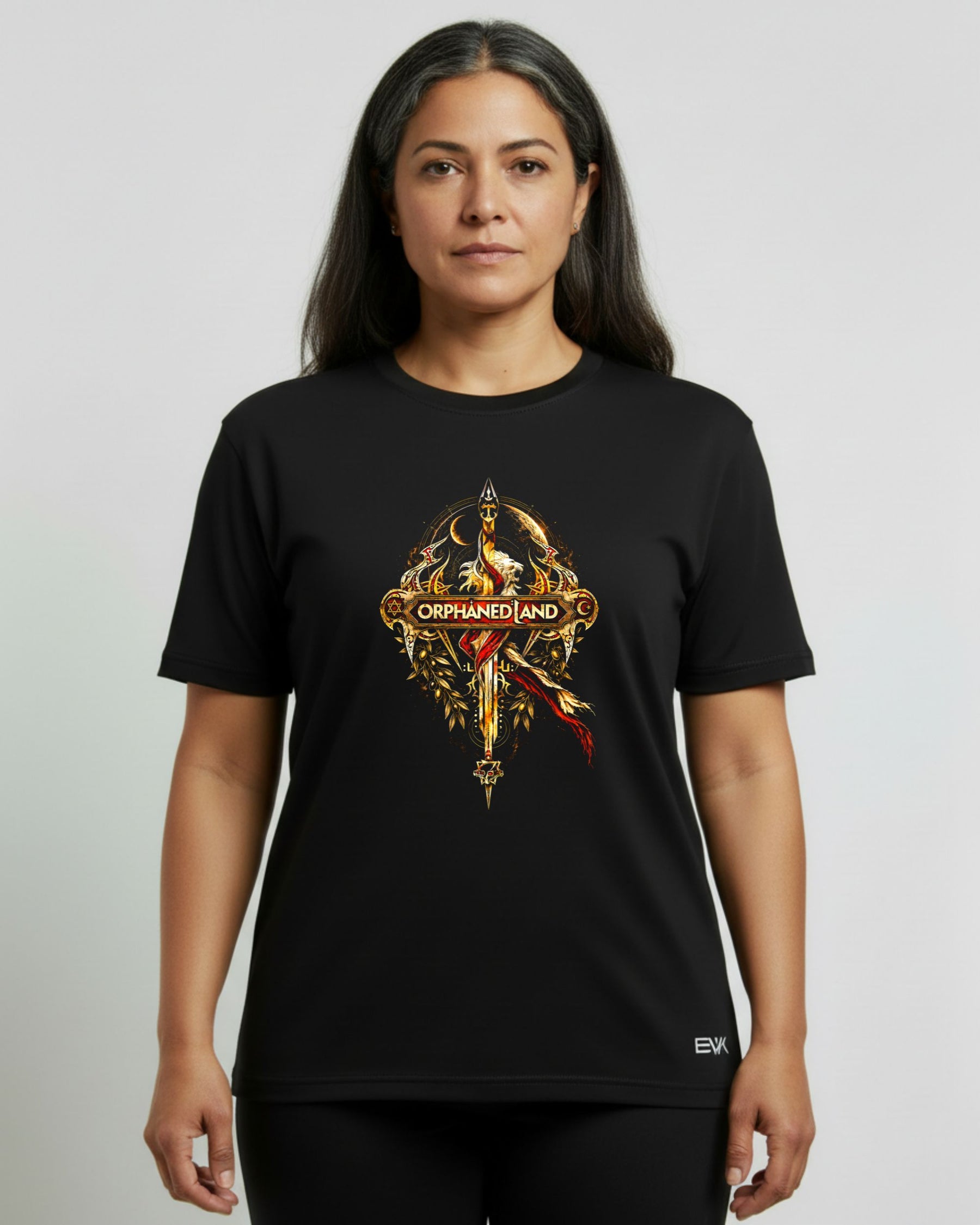 Camiseta Orphaned Land – Sacred Blade Artwork