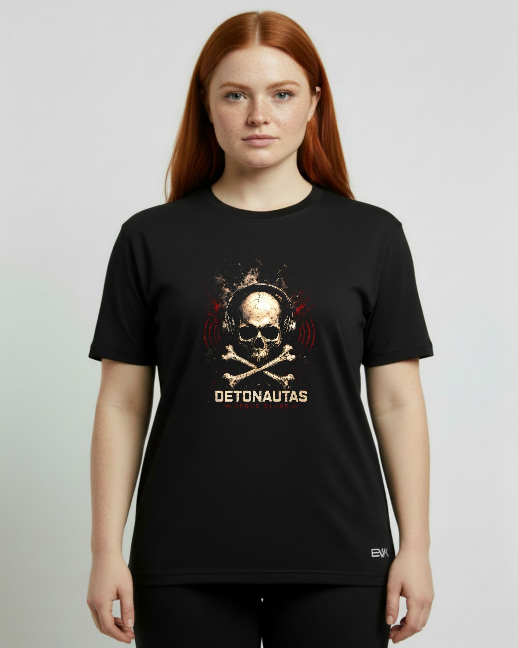 Camiseta Detonautas Roque Clube – Skull