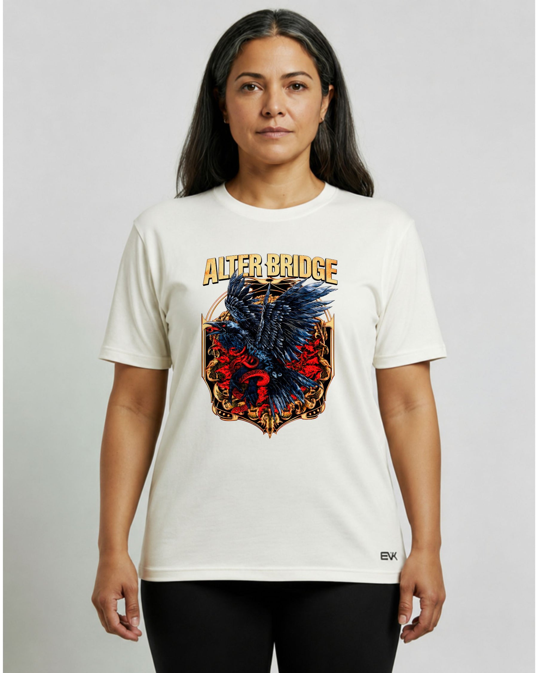 Camiseta Off-White Alter Bridge – Black Crow